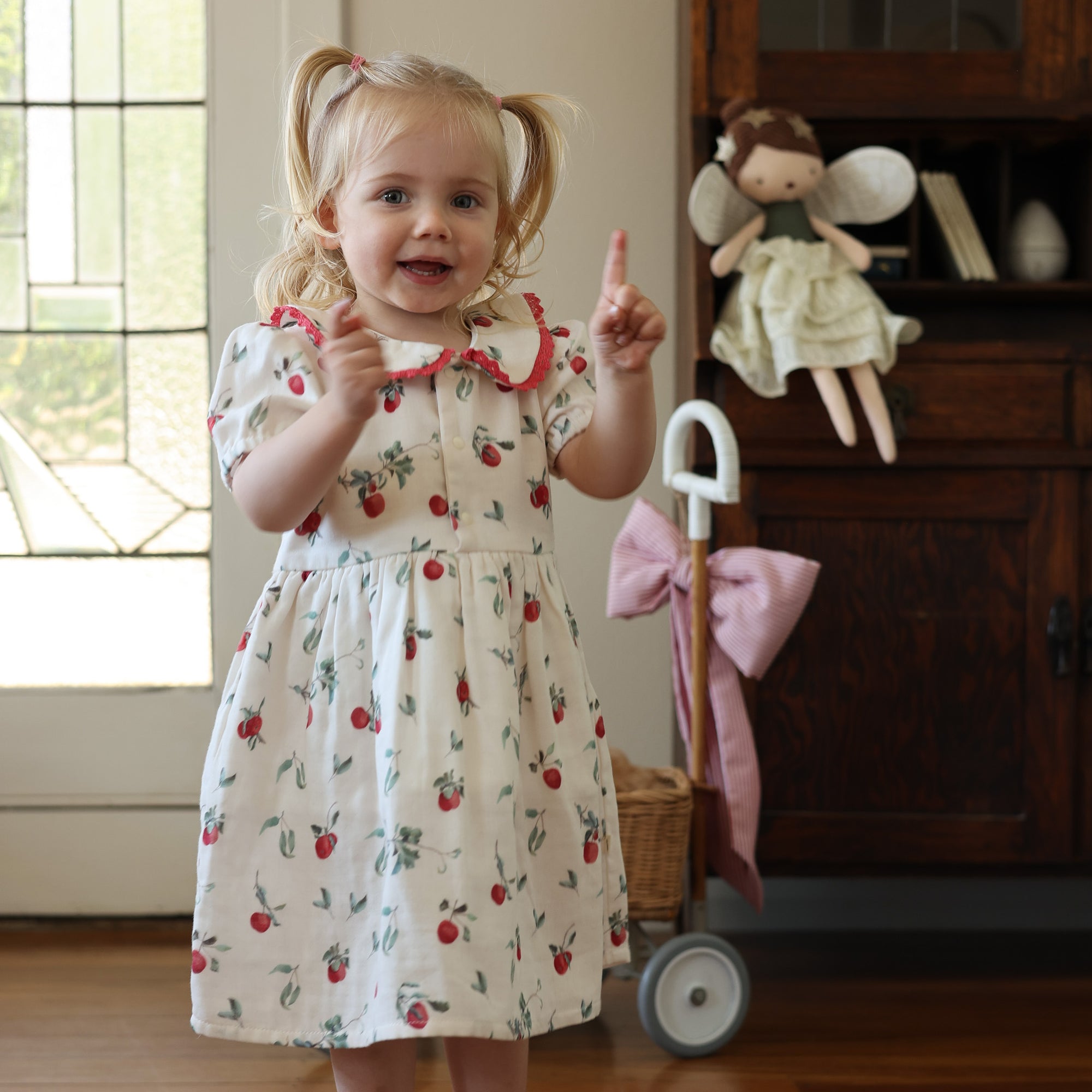 Fledge And Thread Dress - Apple