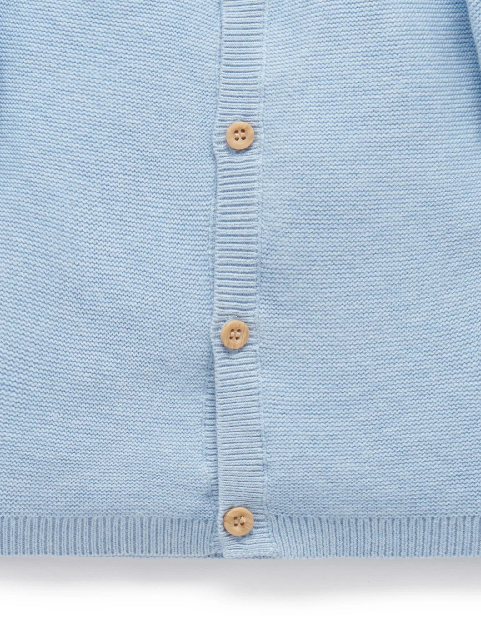 Purebaby Textured Cardigan - Blue