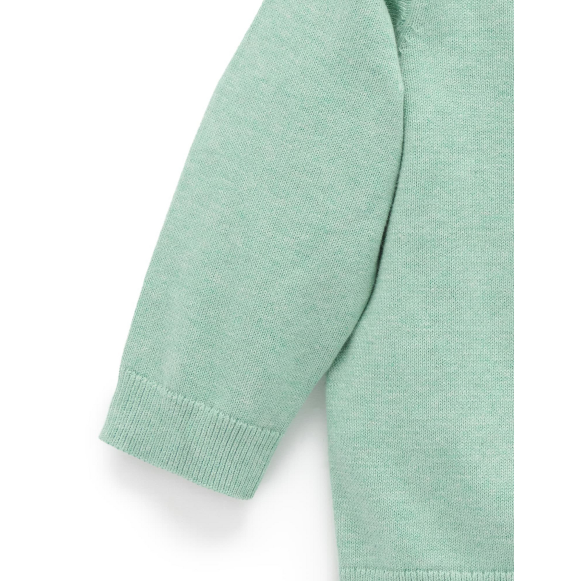 Purebaby Llama Jumper - Aloe Melange