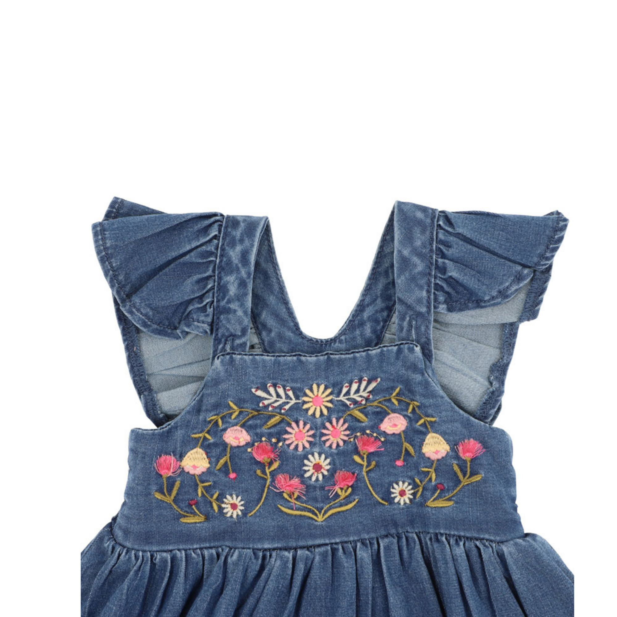 Fox & Finch Wild Horses Denim Dress - Indigo