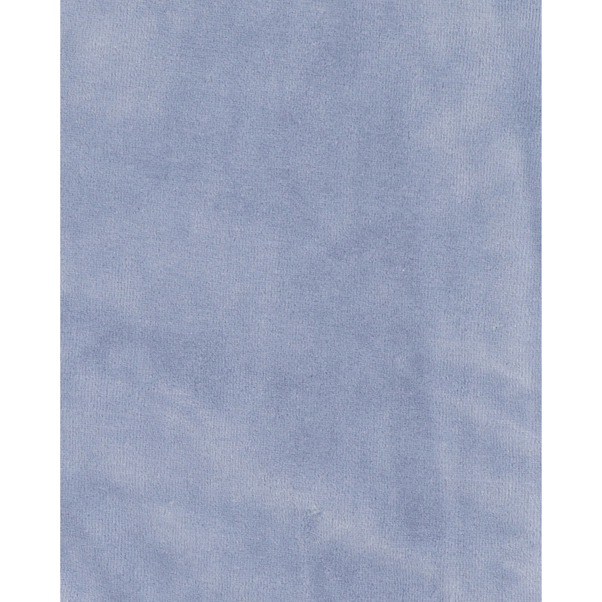 Bebe Alvin velour zip onesie - Dusky blue