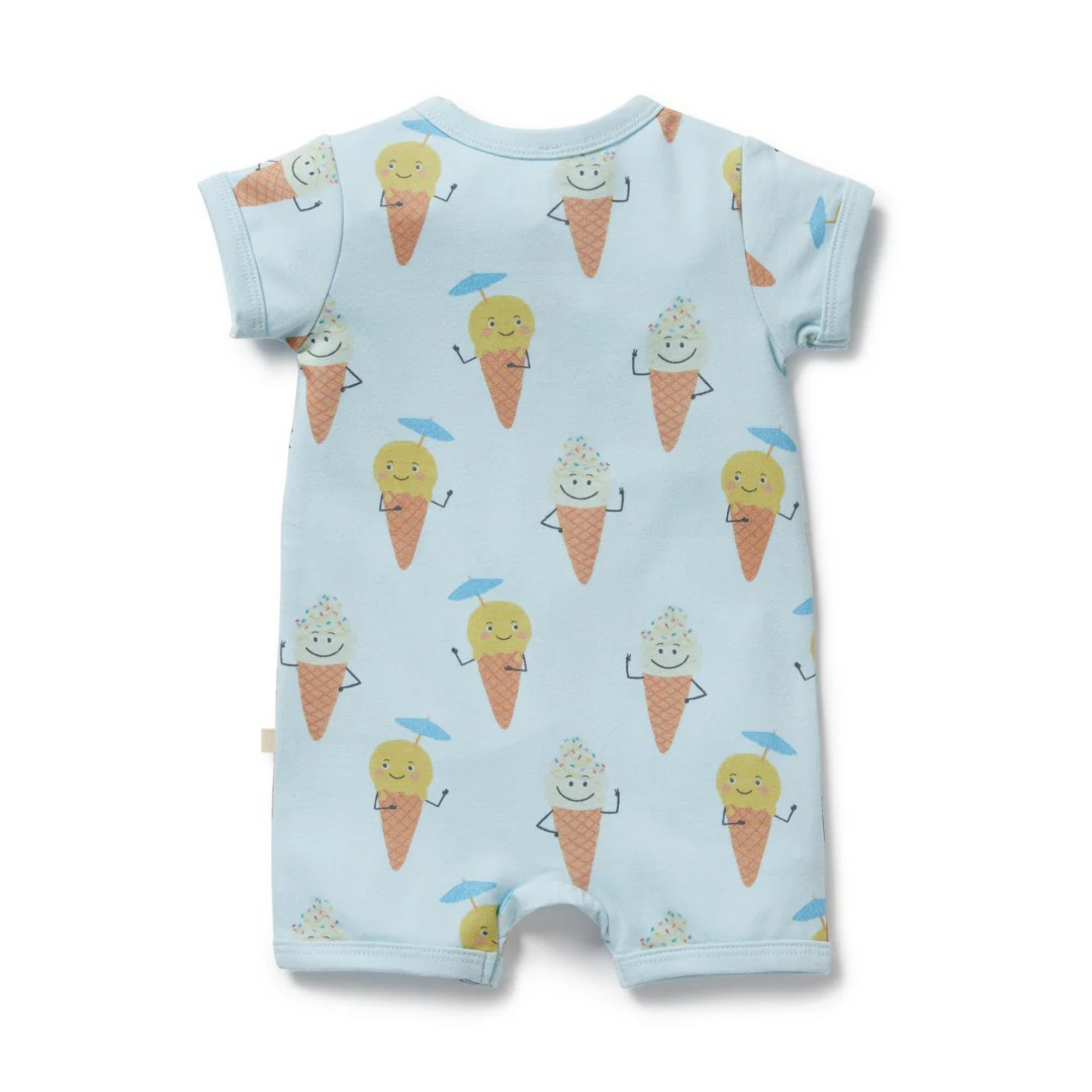 Wilson & Frenchy Frosty Friends Organic Boyleg Zipsuit - Frosty Friends