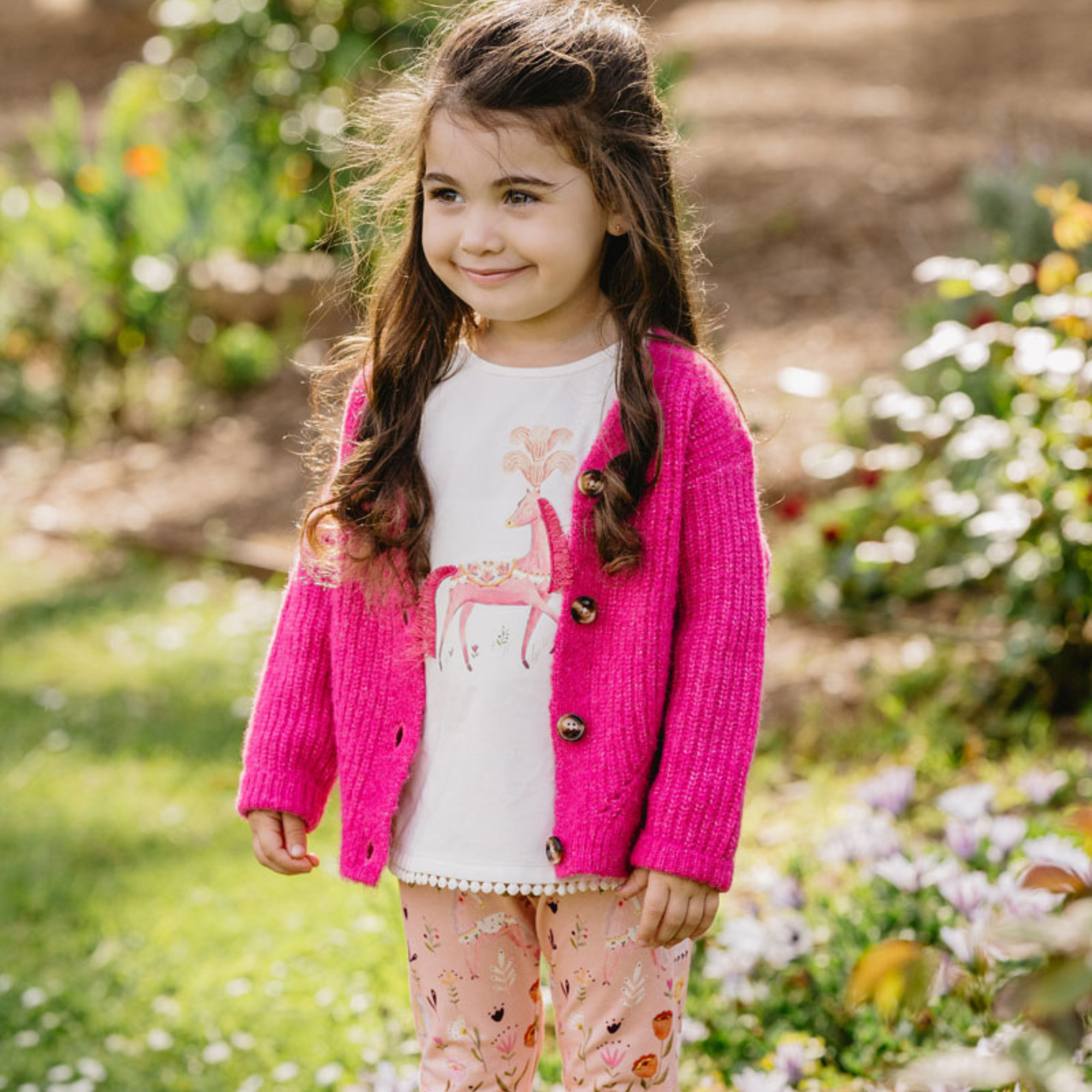 Fox & Finch Wild Horses Tee - Light Cream