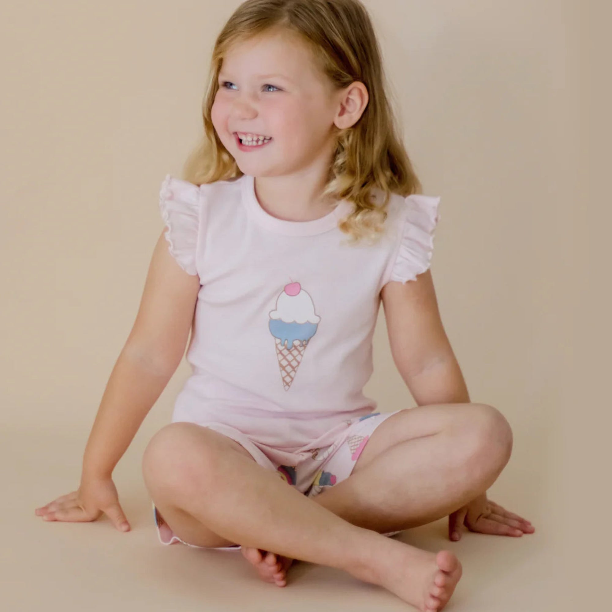 Marquise Girls Summer Ice Cream Pyjamas
