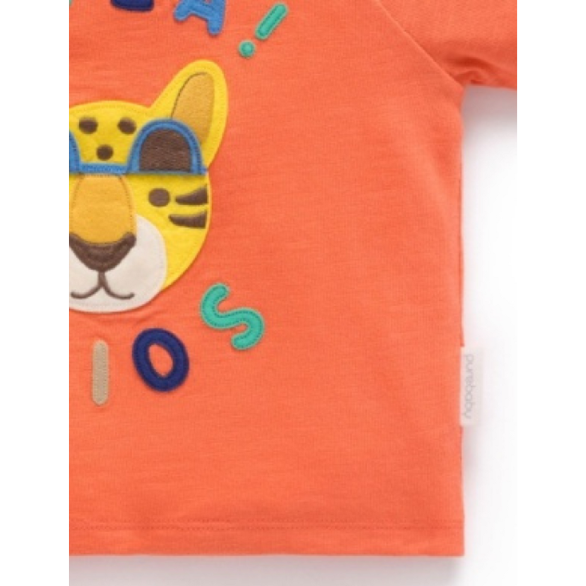 Purebaby Adios Relaxed Tee - Fiesta
