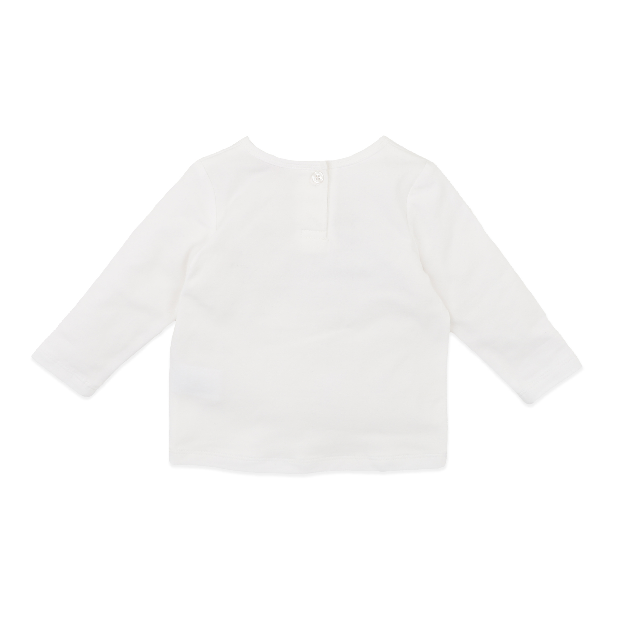 Fox & Finch Orchard Bloom Emb. Fruit Long Sleeve Tee - Cloud