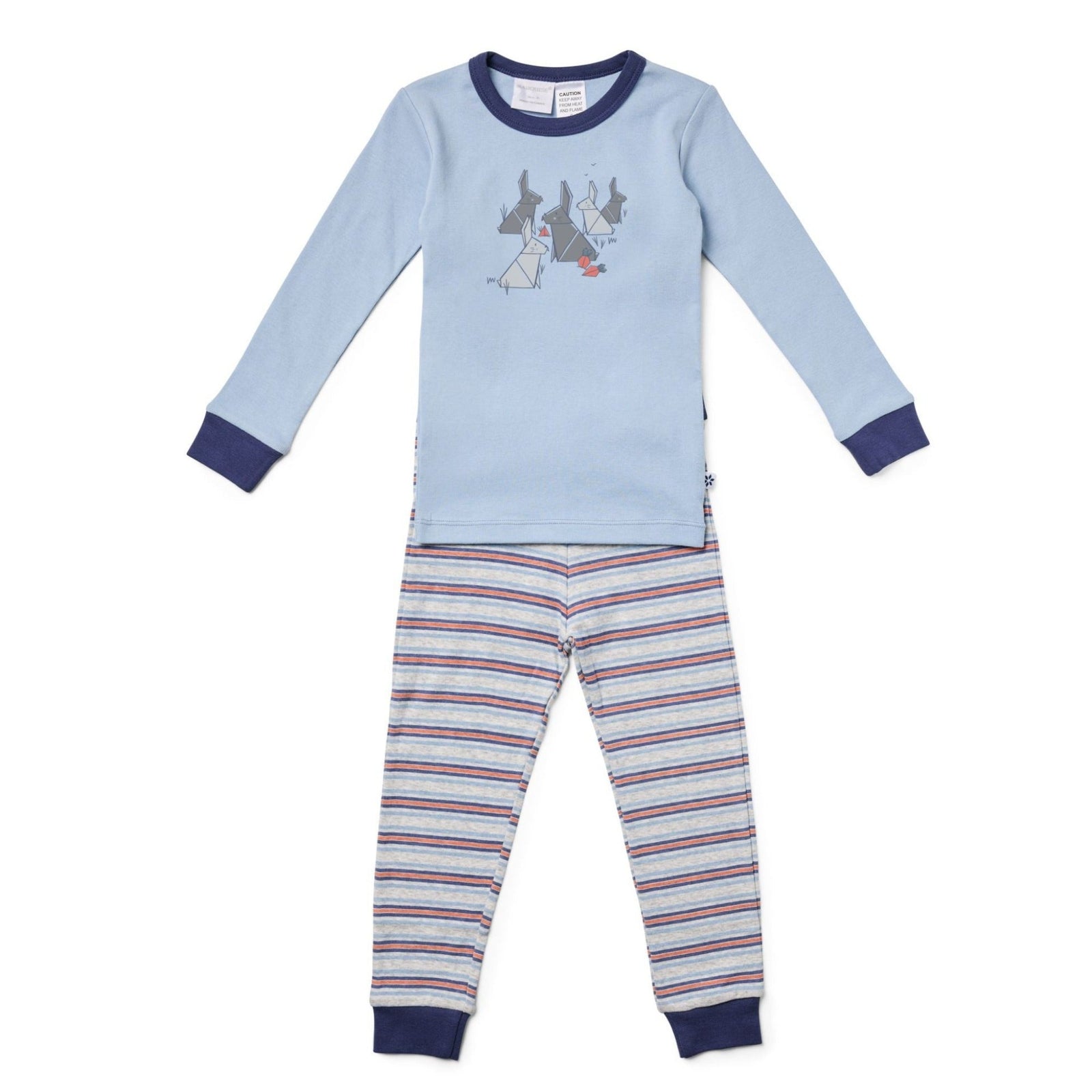 Marquise Boys Pyjama Set - Bunny/Stripe