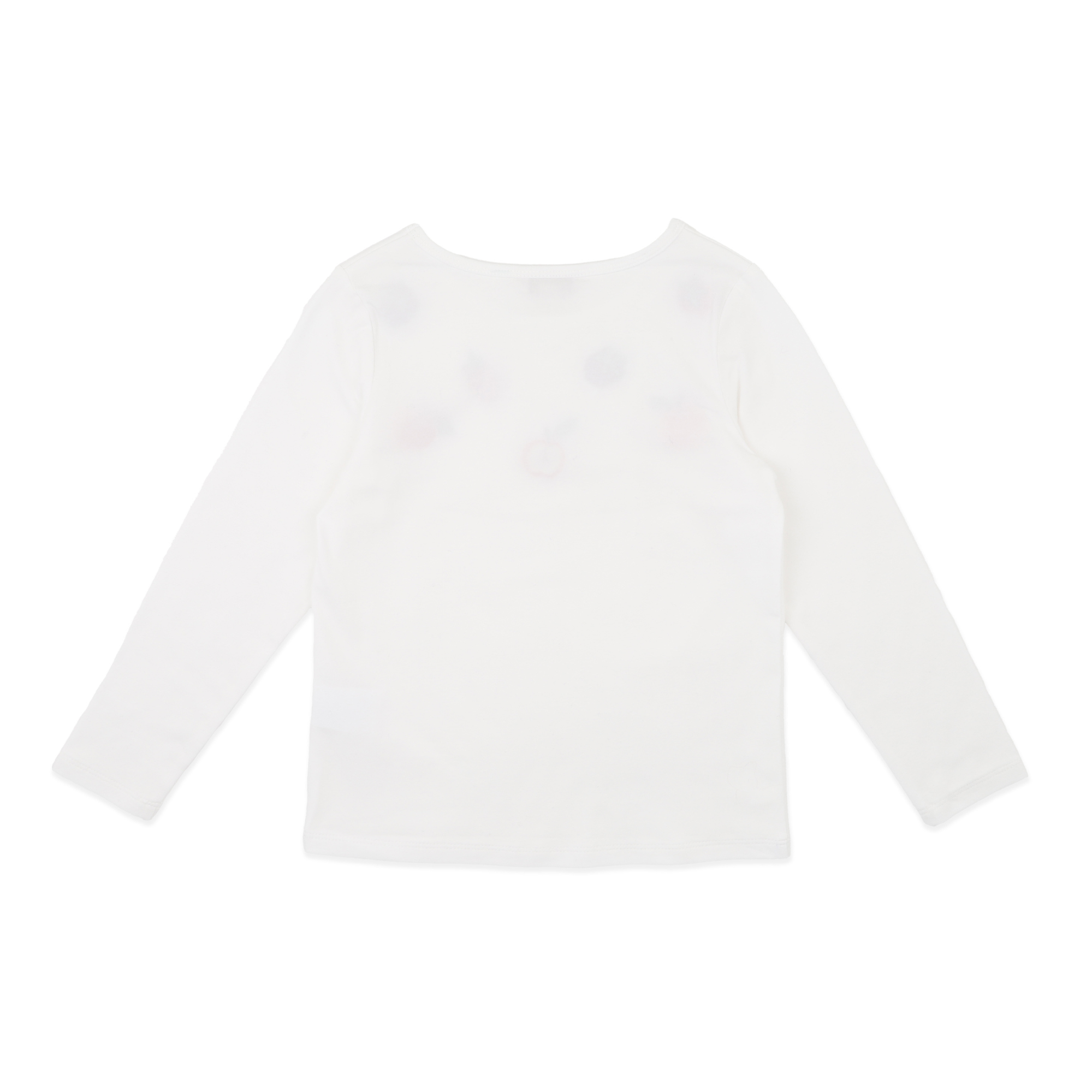 Fox & Finch Orchard Bloom Emb. Fruit Long Sleeve Tee - Cloud