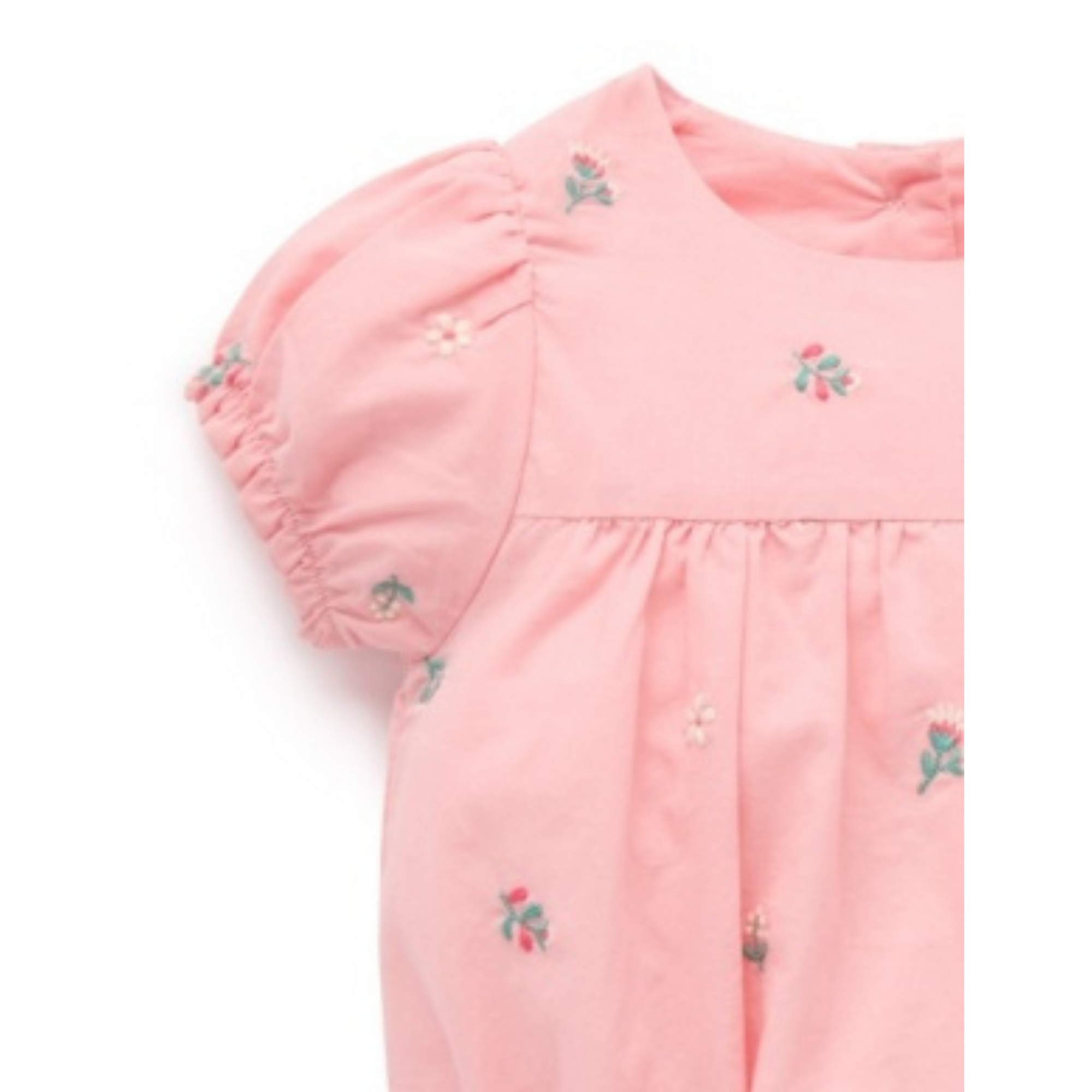 Purebaby Embroidered Bodysuit - Swallow Broderie