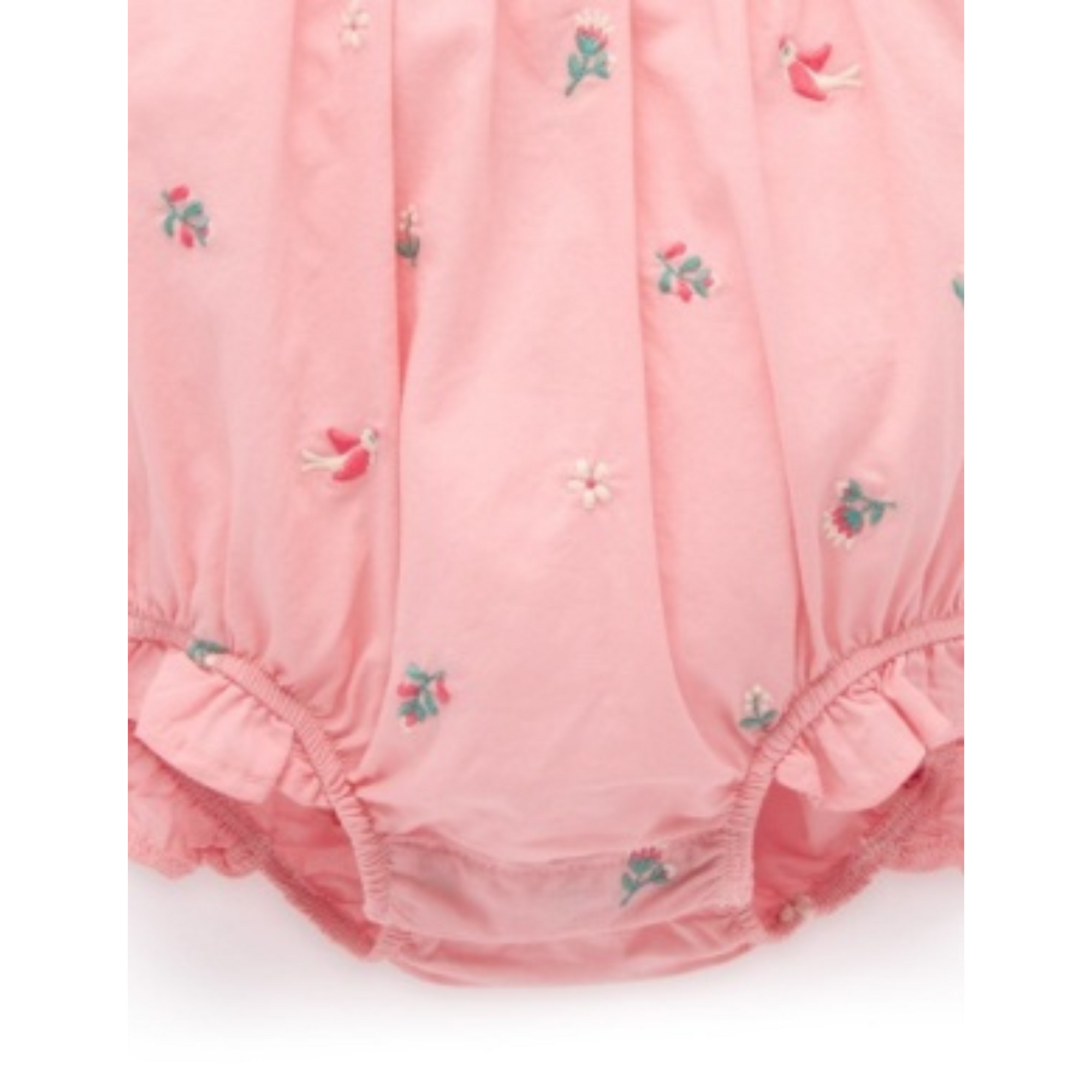 Purebaby Embroidered Bodysuit - Swallow Broderie
