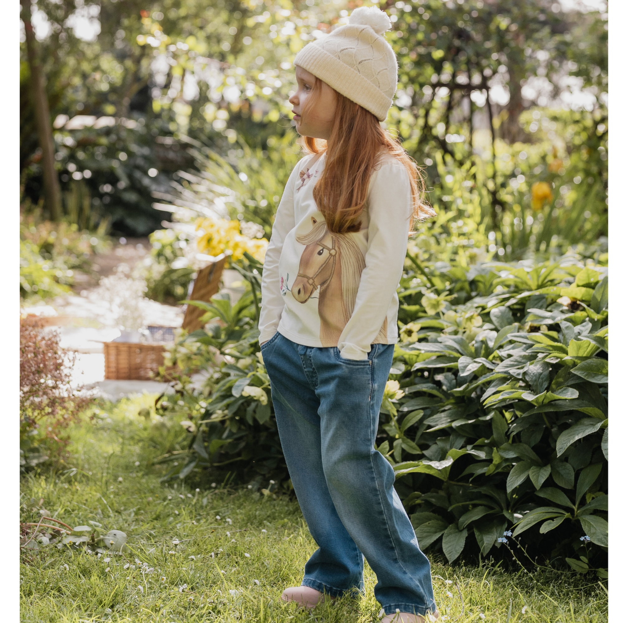 Bebe Winnie denim pull on jeans - Denim