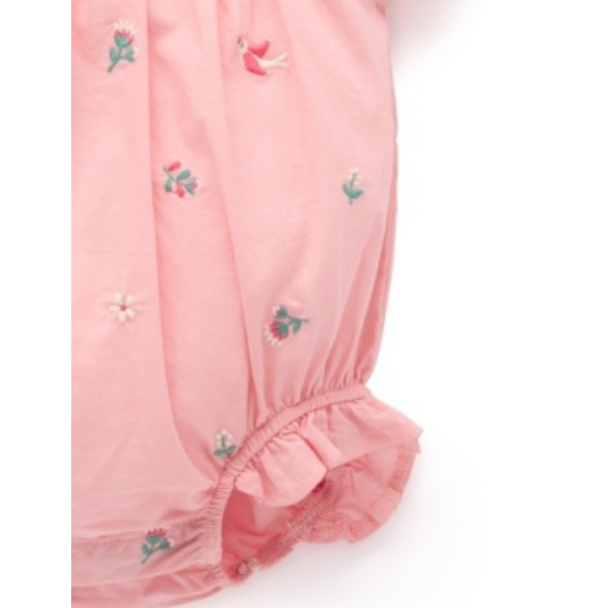 Purebaby Embroidered Bodysuit - Swallow Broderie