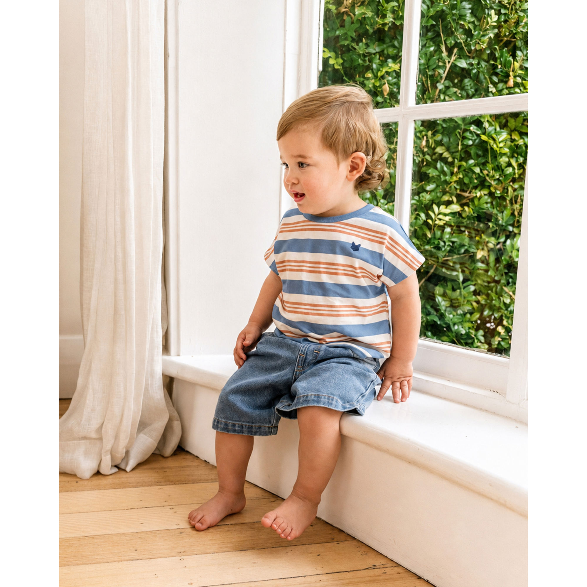 Fox & Finch Phoenix Stripe Tee