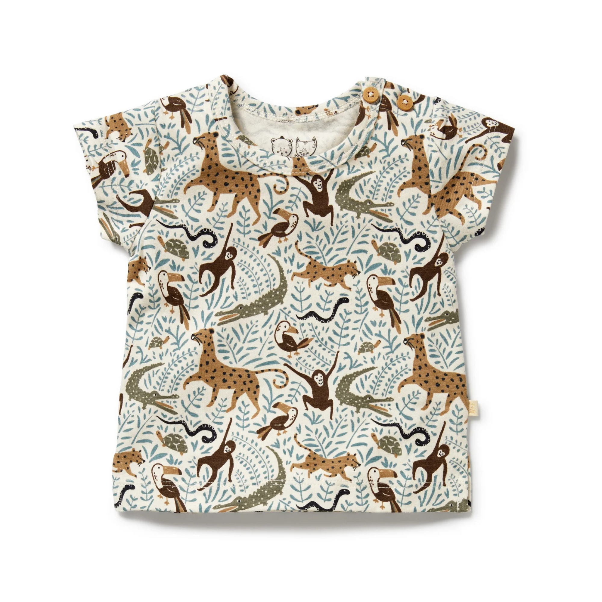 Wilson & Frenchy Mini Jungle Organic Tee - Mini Jungle