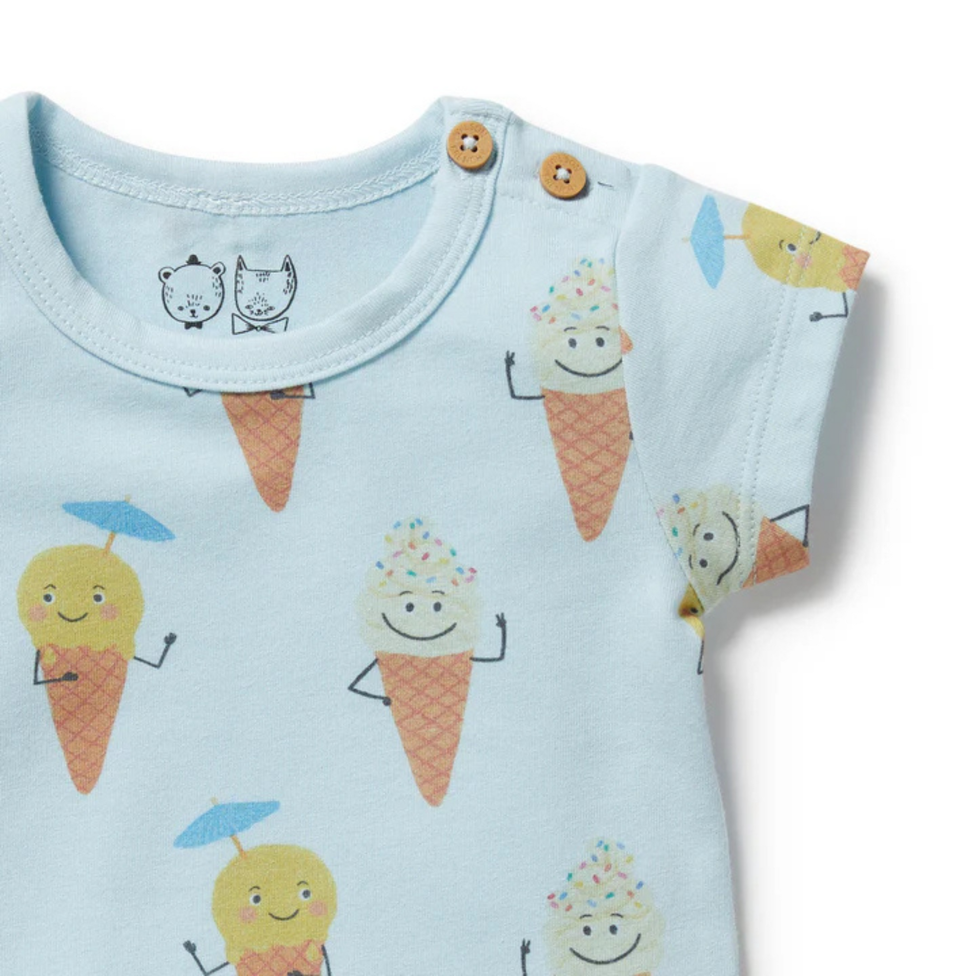 Wilson & Frenchy Frosty Friends Organic Tee - Frosty Friends