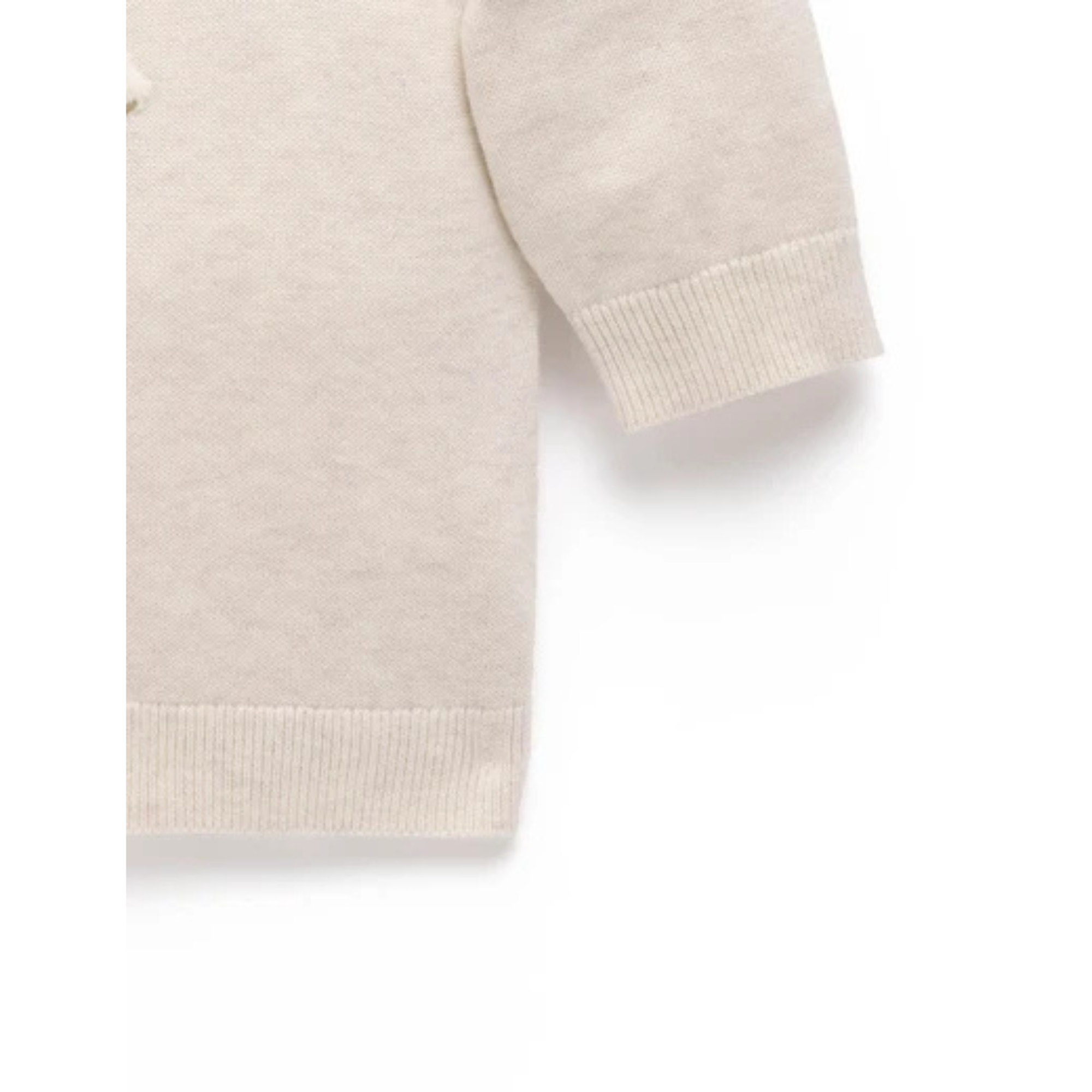 Purebaby Chenille Embroidered Jumper - Wheat Melange