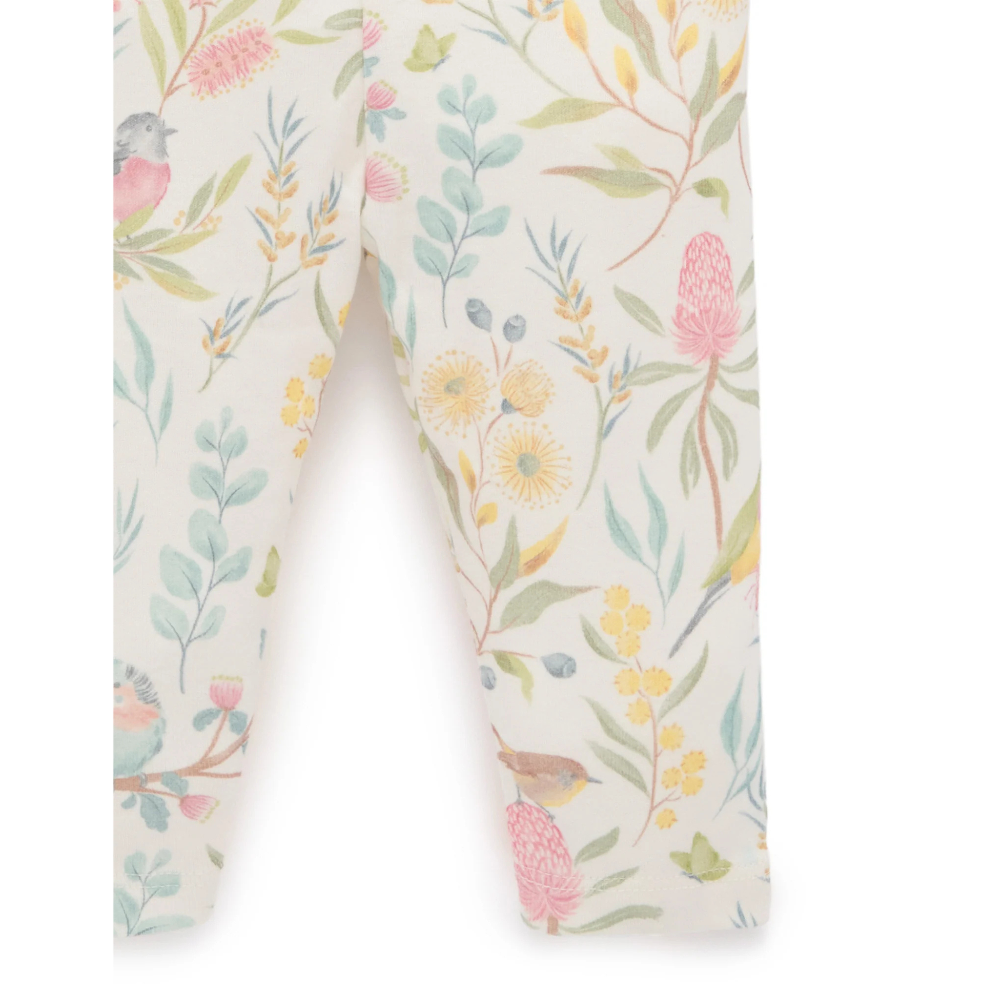 Purebaby 3 Piece Gift Pack w/ Headband - Aviary Garden