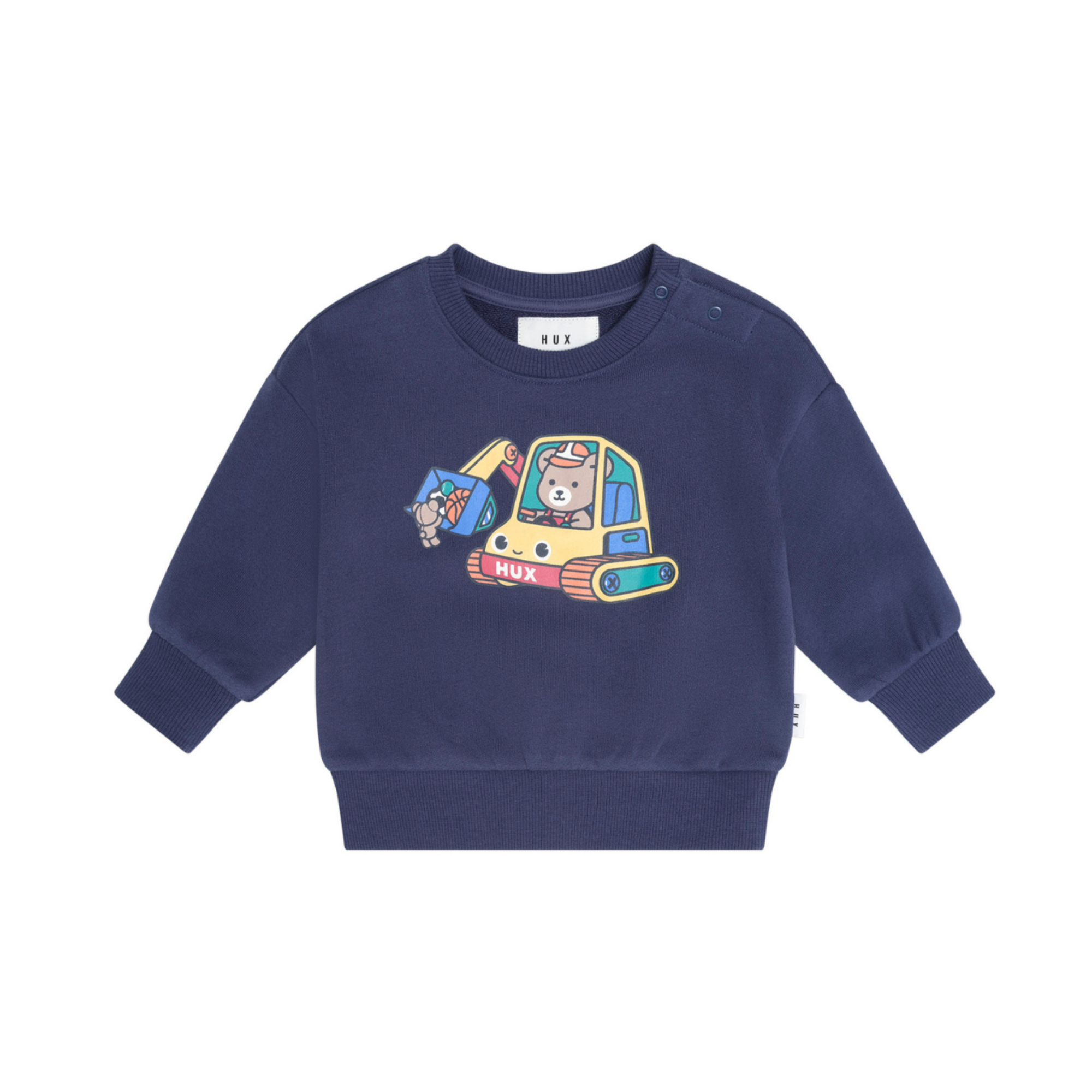 Huxbaby Excavator Hux Sweatshirt - Ink