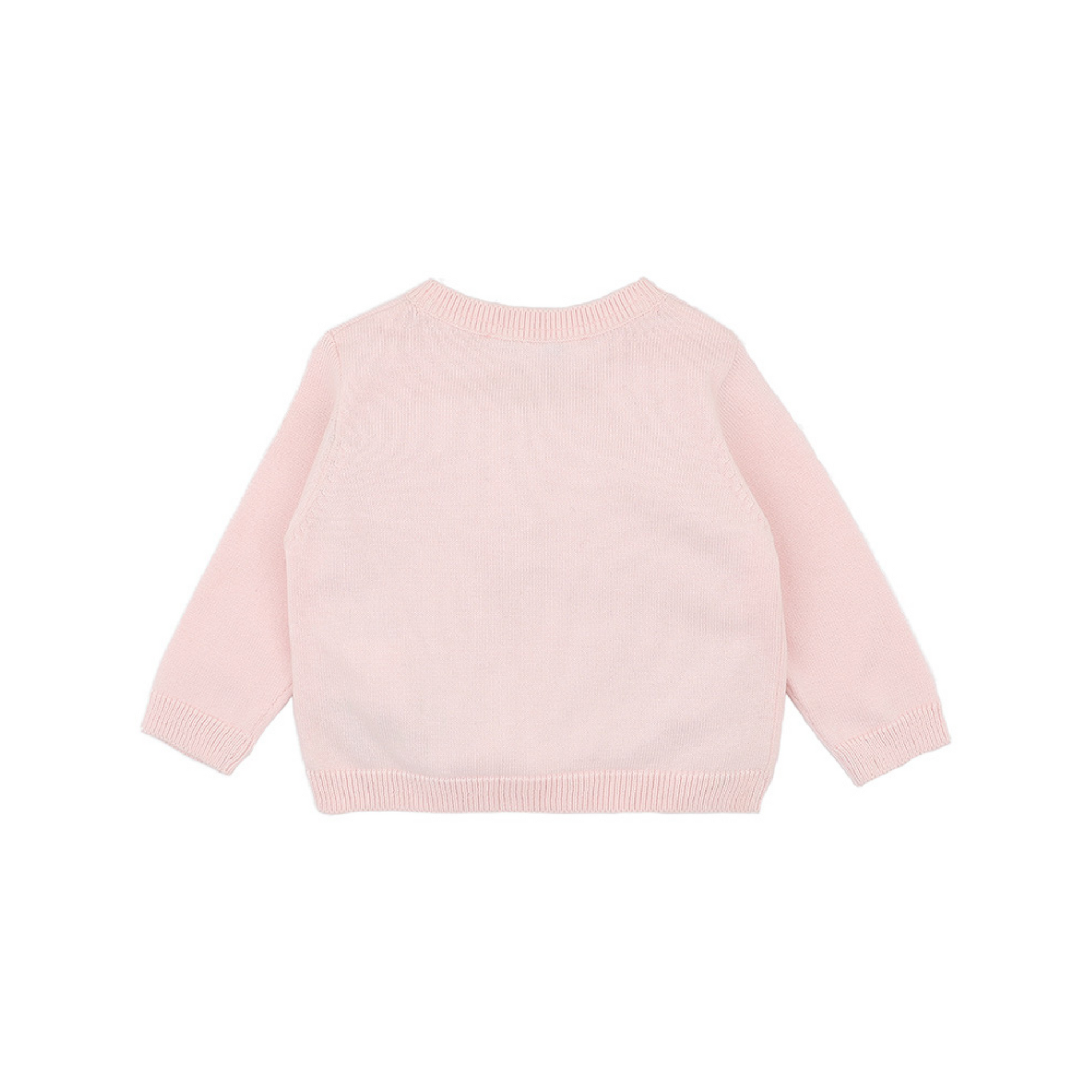 Bebe Tess Organic Hand Embroidered Cardigan - Pale Pink