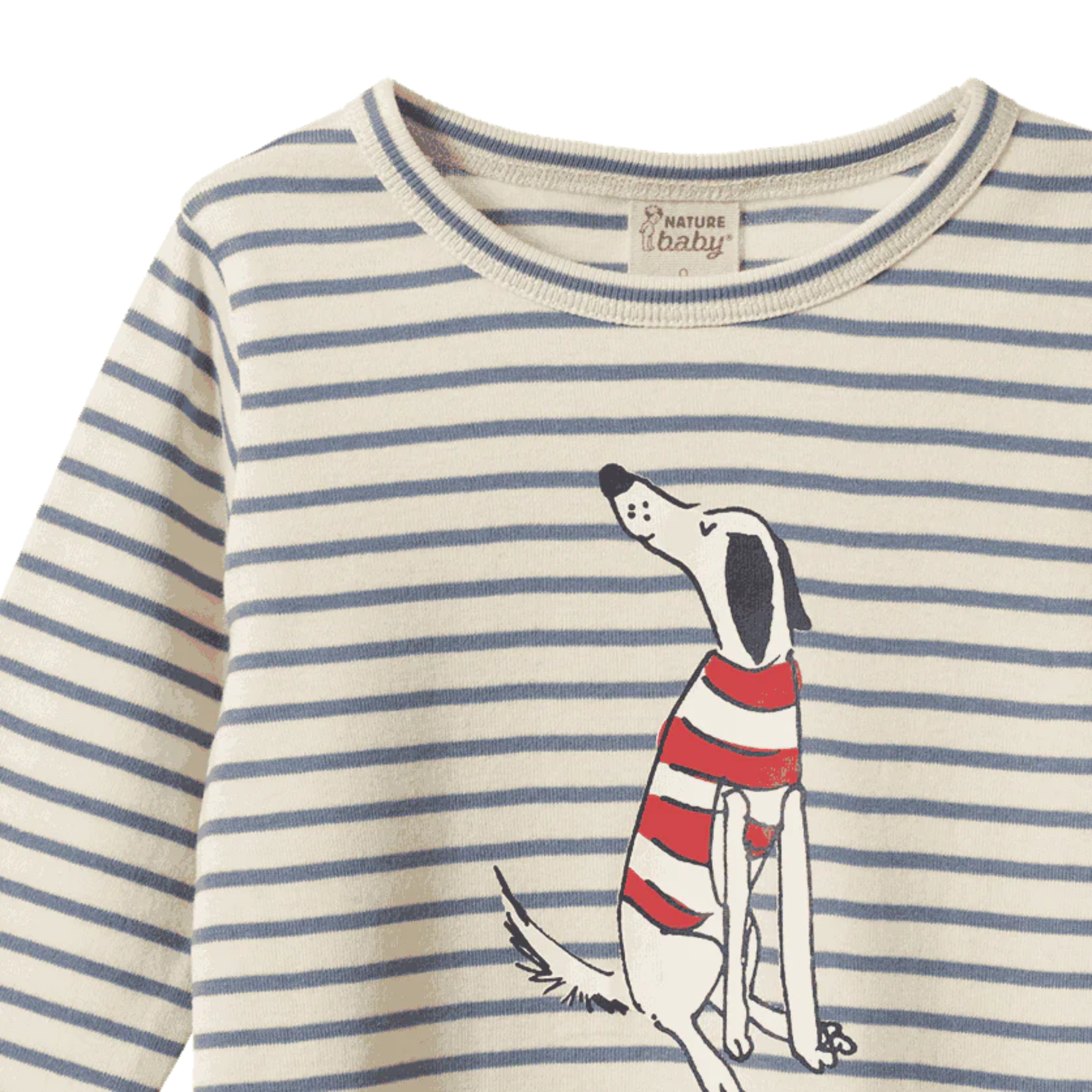 Nature Baby Long Sleeve River Tee - Best Friend Stripe