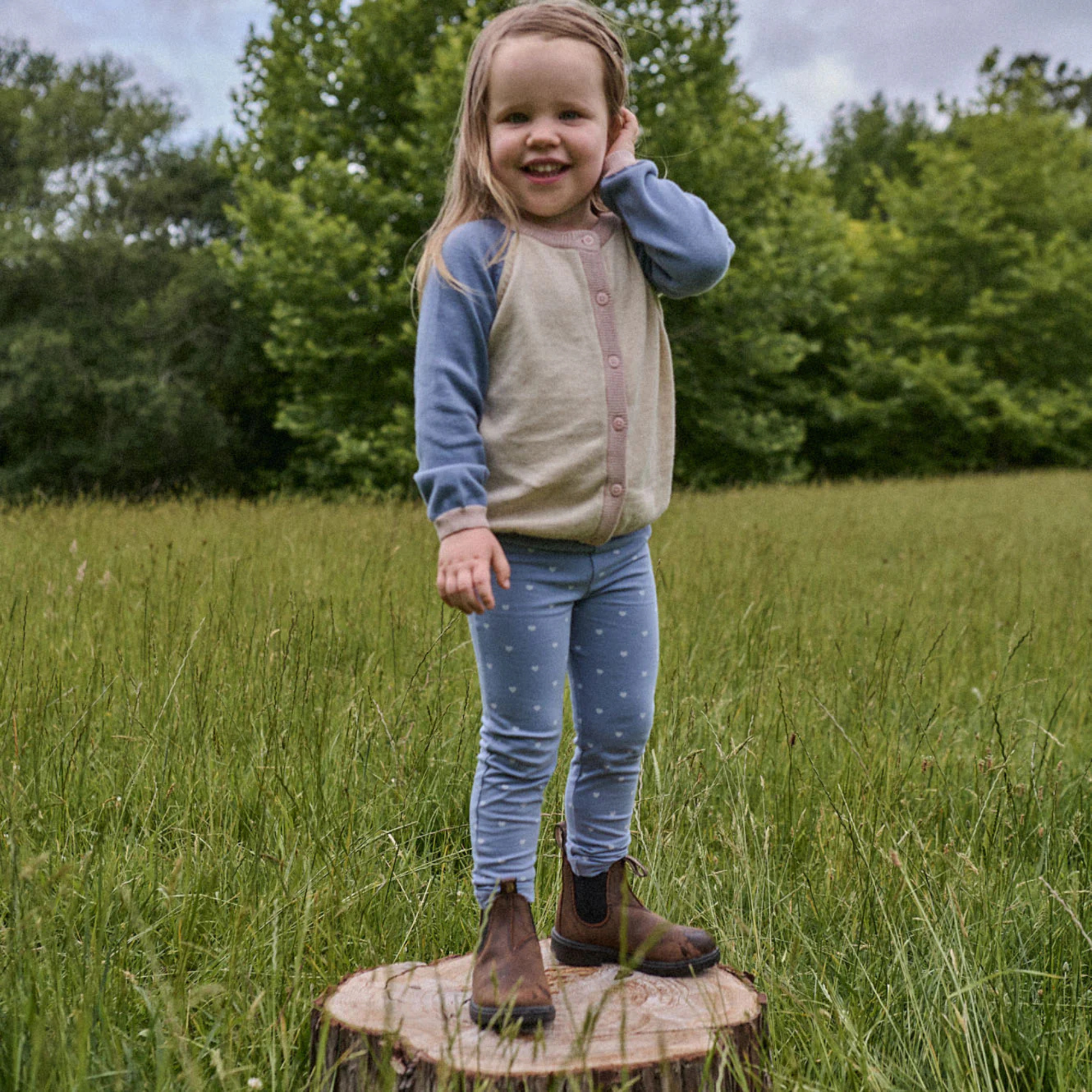 Nature Baby Piper Cardigan - Dusky Trio