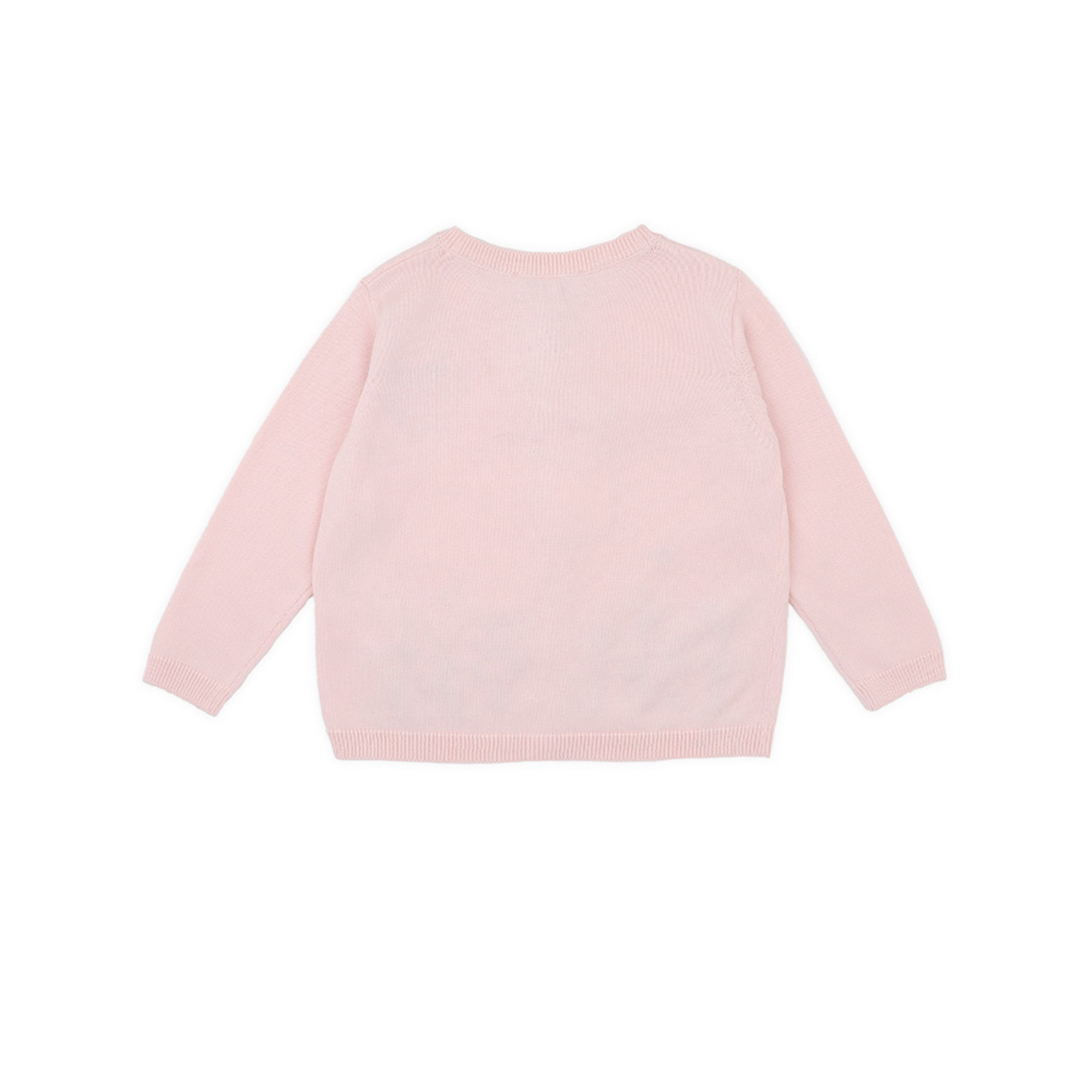 Bebe Tess Organic Hand Embroidered Cardigan - Pale Pink