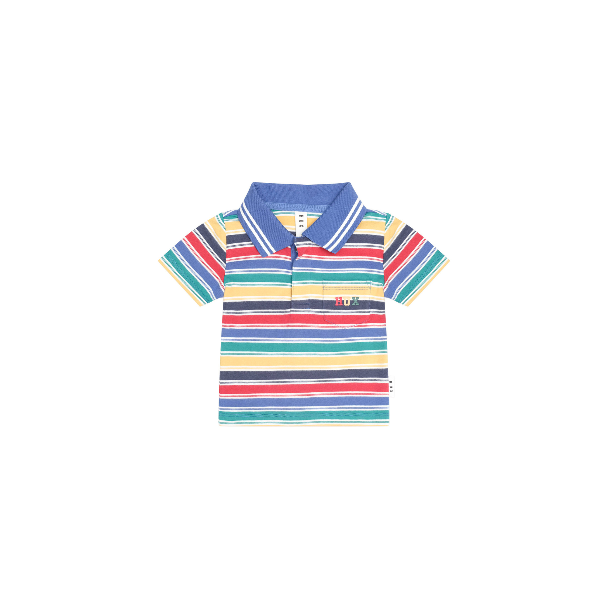 Huxbaby Vintage Stripe Hux Emb Polo - Multi
