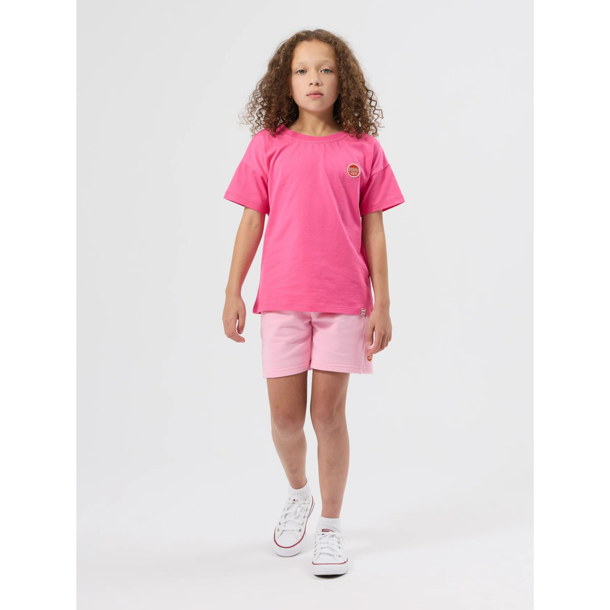 Goldie + Ace Piped Sweat Shorts