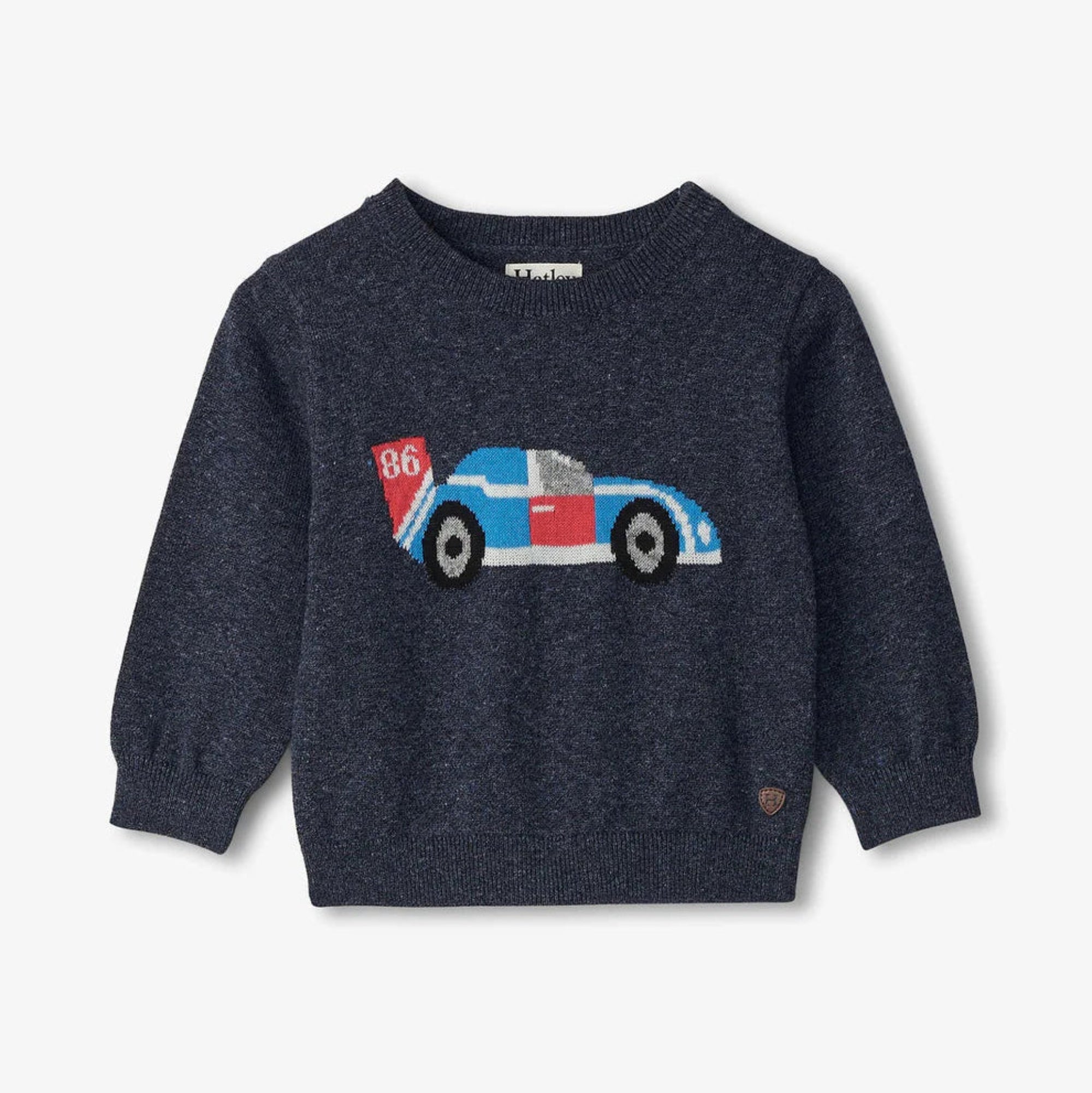 Hatley Crew Neck Racecar Sweater