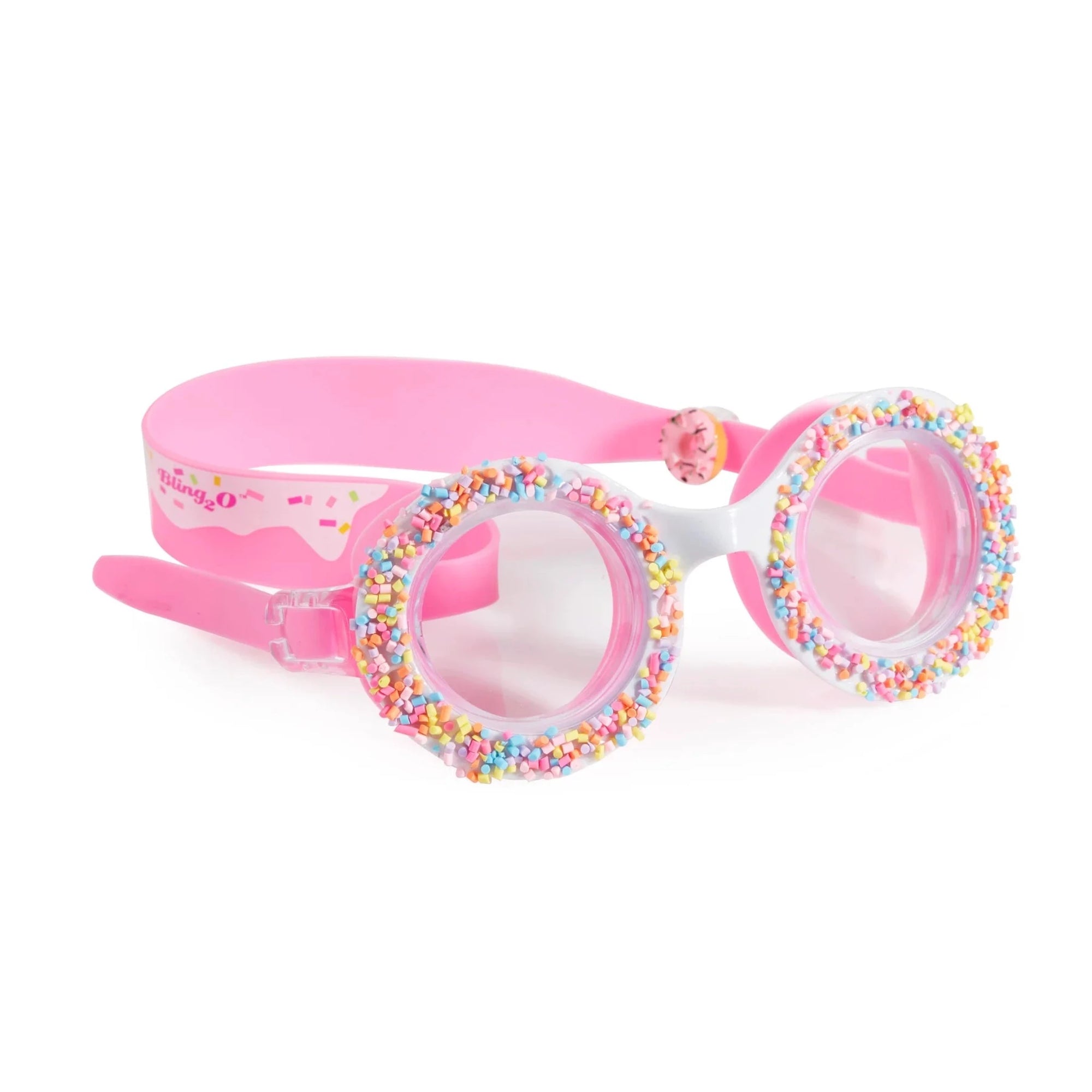 Do Nuts 4 U Swim Goggles Boston Cremepink - Bling2o