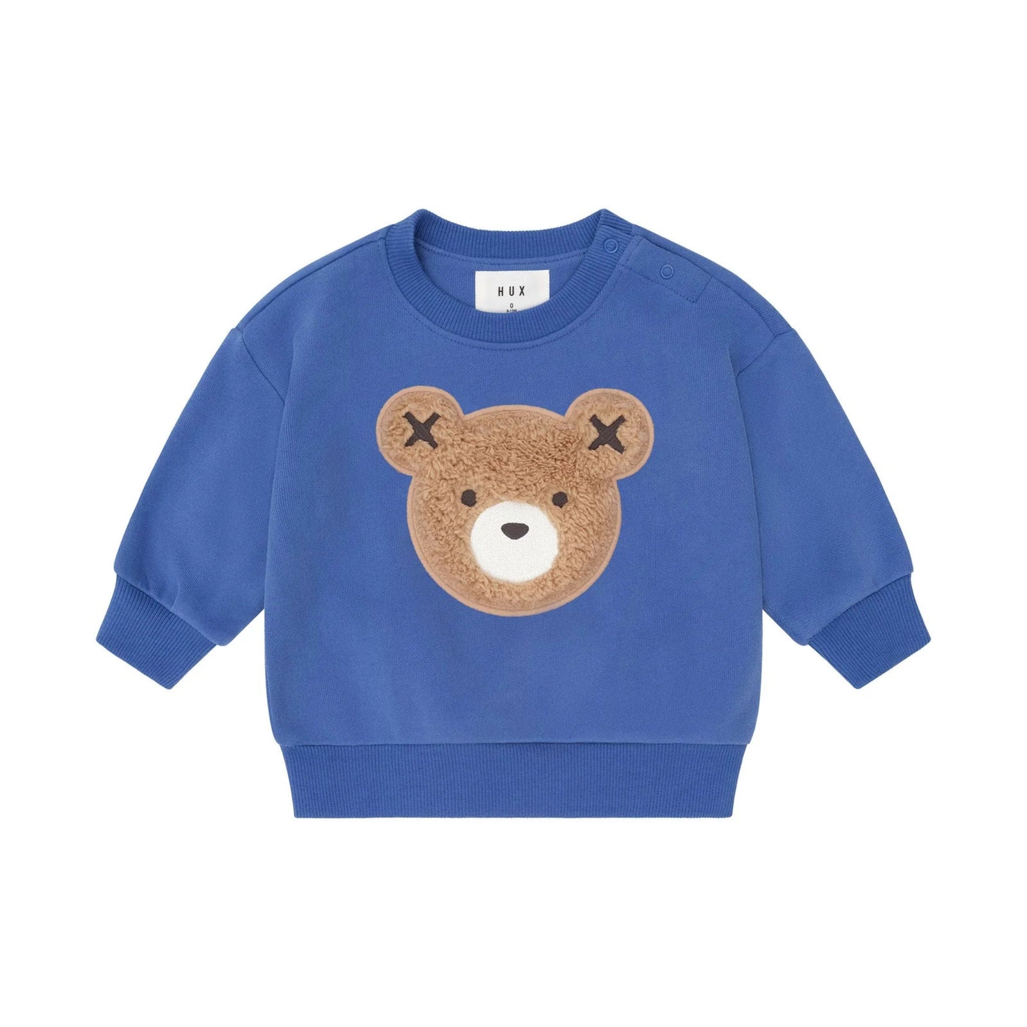 Huxbaby Furry Huxbear Cobalt Sweatshirt