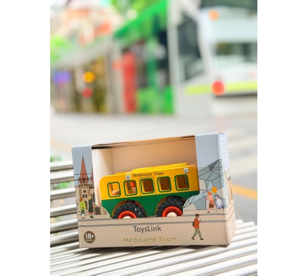 Wooden Toy Tram