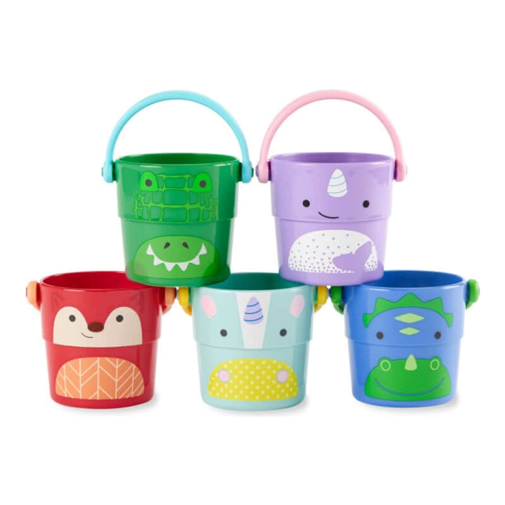 Skip Hop Explore & More Zoo Stack & Pour Buckets