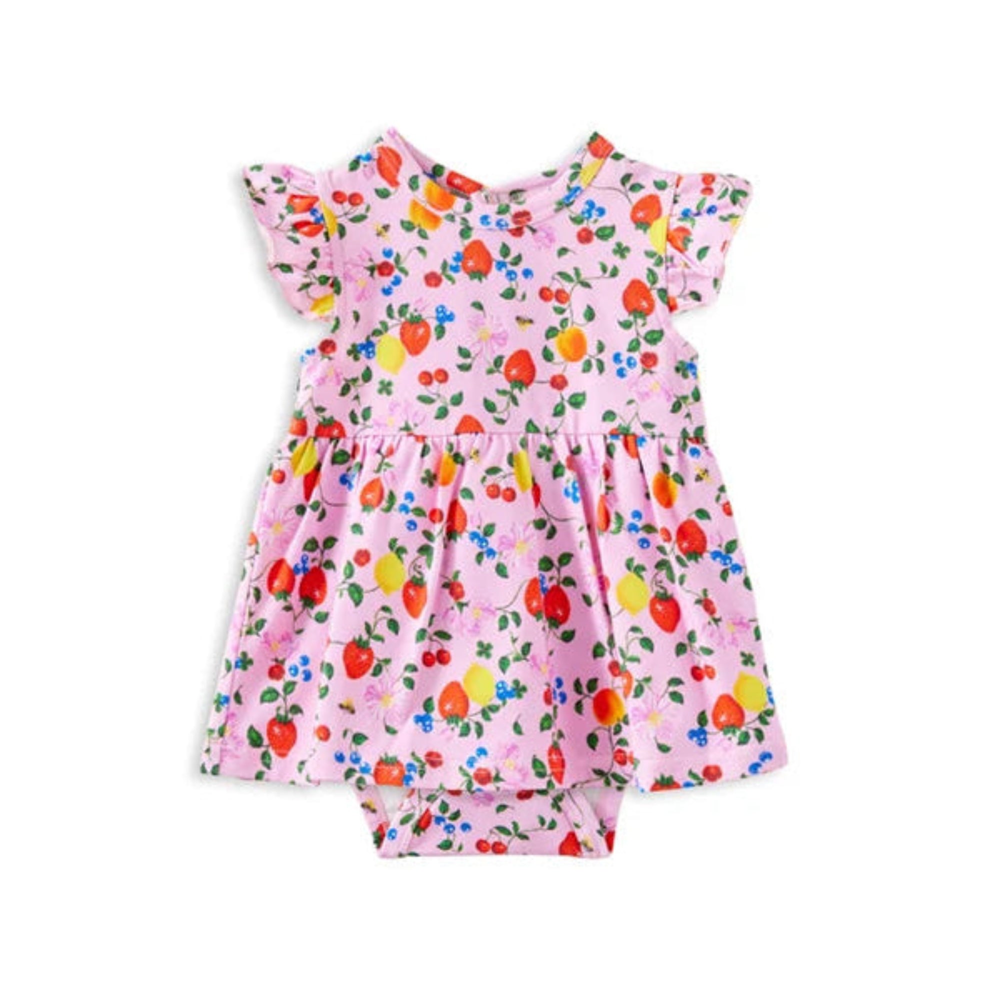Berry Bright Baby Dress