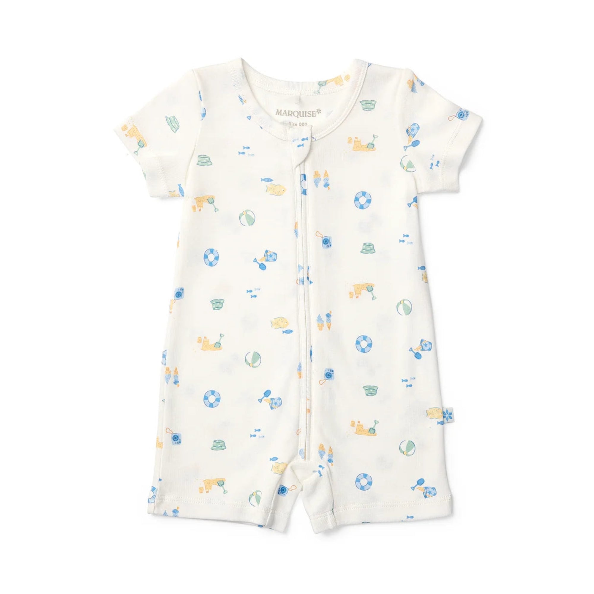 By The Bay Zip Romper
