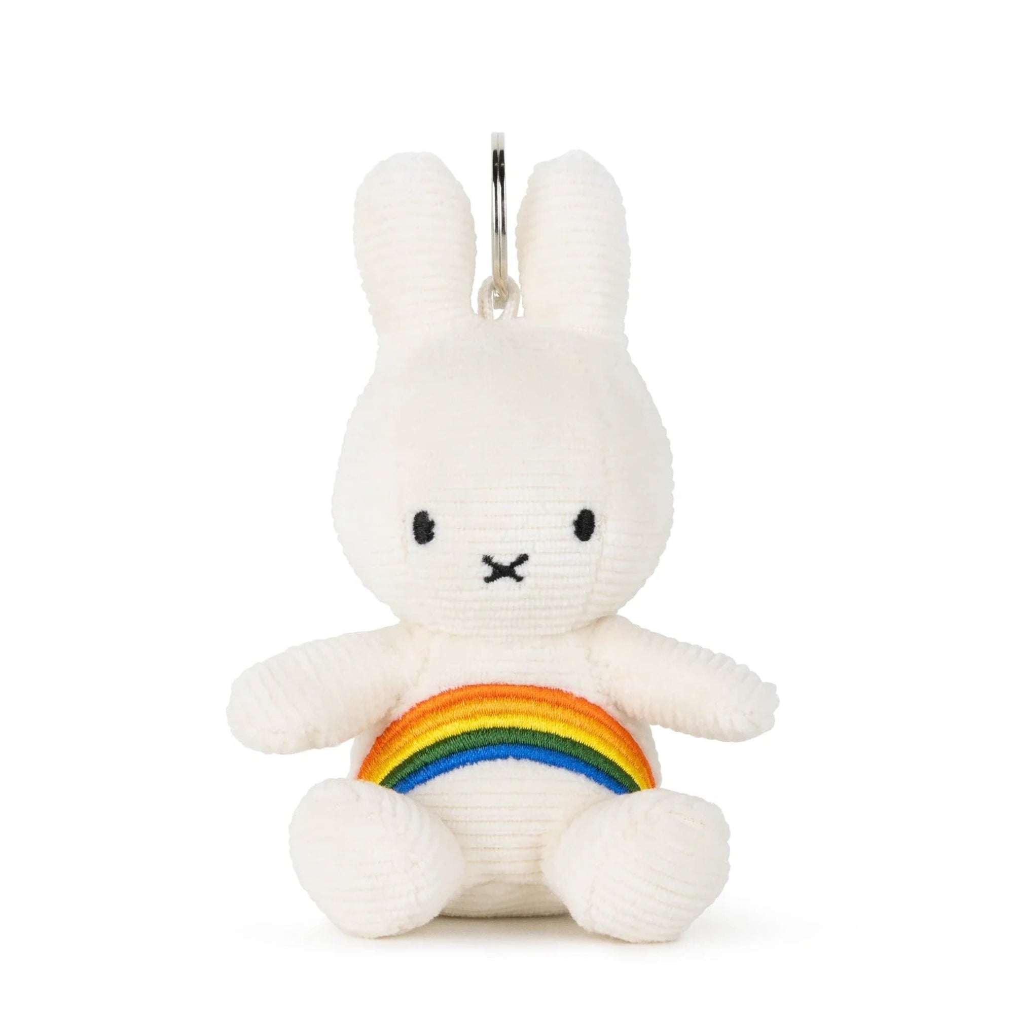 Miffy Rainbow Keychain Offwhite - 10 cm - 4"
