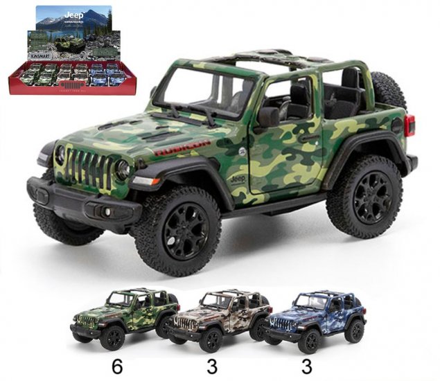 5' 2018 Jeep Wrangler Camo