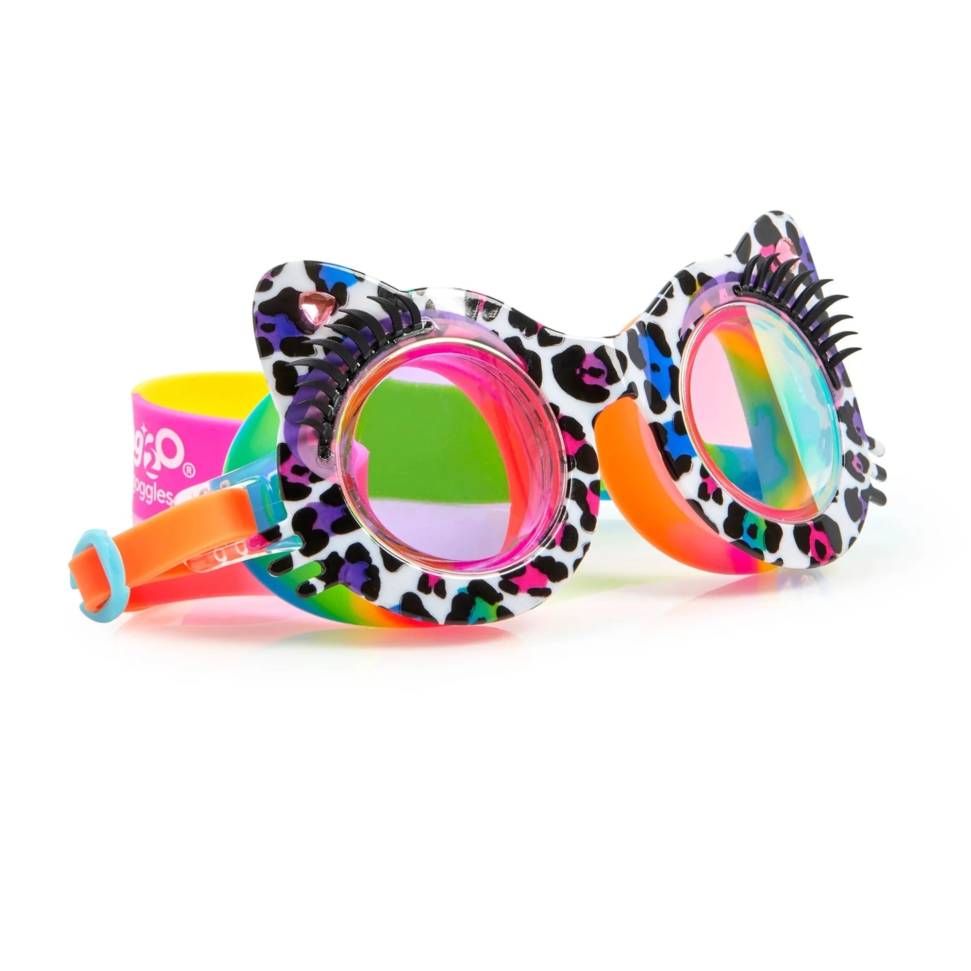 Talk To The Paw Midnight Meow Multi Swim Goggles - Bling2o