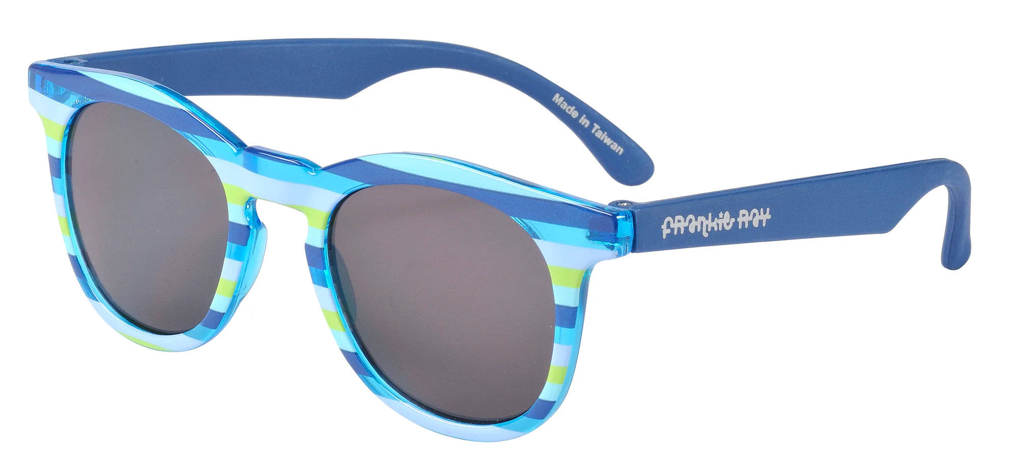 Frankie Ray Sunglasses - Tyler Blue Stripe