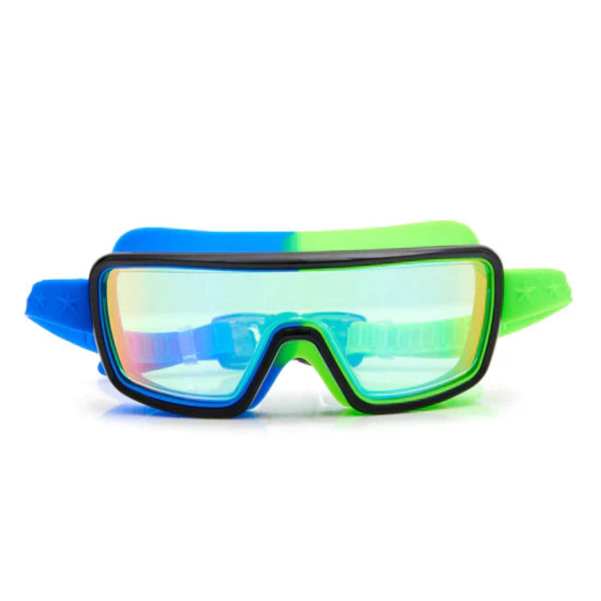 Cyborg Cyan Prismati Swim Goggles - Bling2o