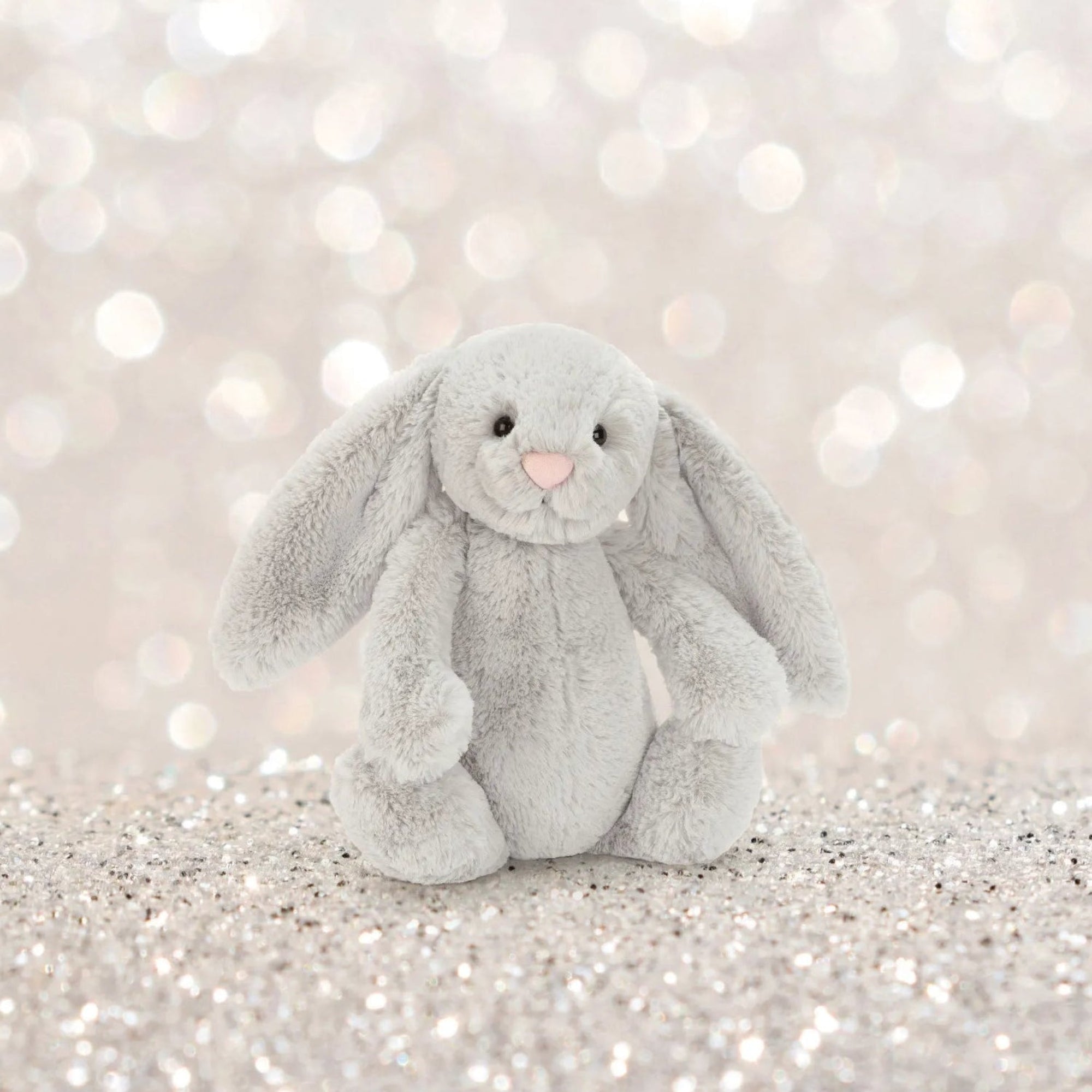 Jellycat Bashful Bunny Silver - Medium