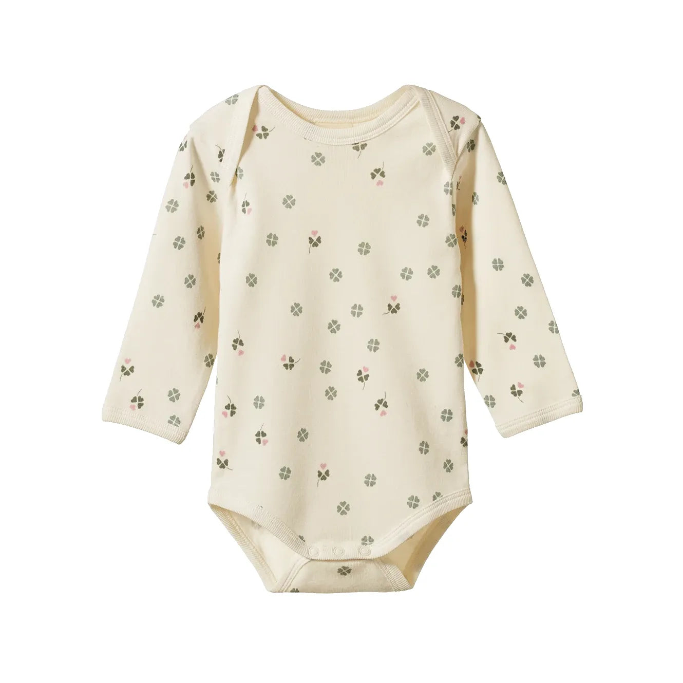 Nature Baby Long Sleeve Bodysuit - Lucky Print