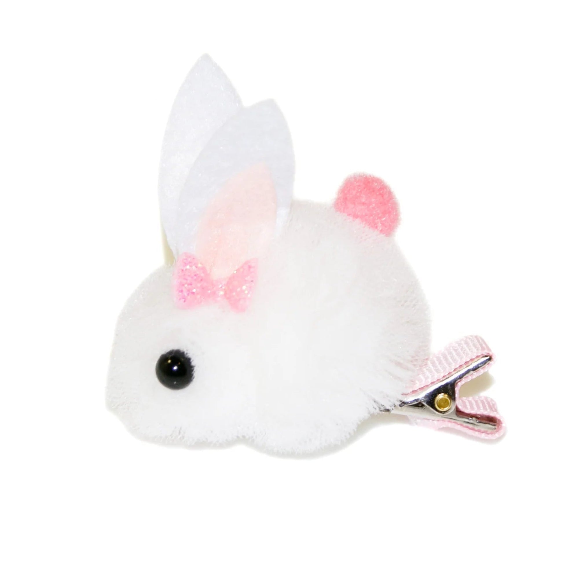 Goody Gumdrops Tulle Bunny Clips - White