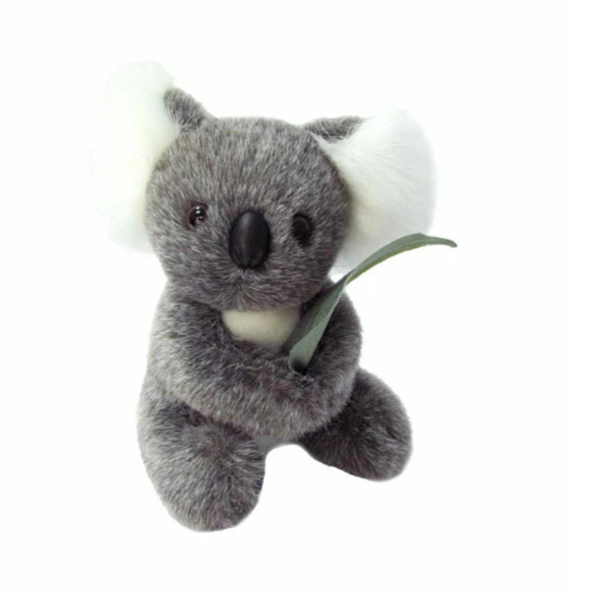 Soft Toy Koala with Leaf - 15cm