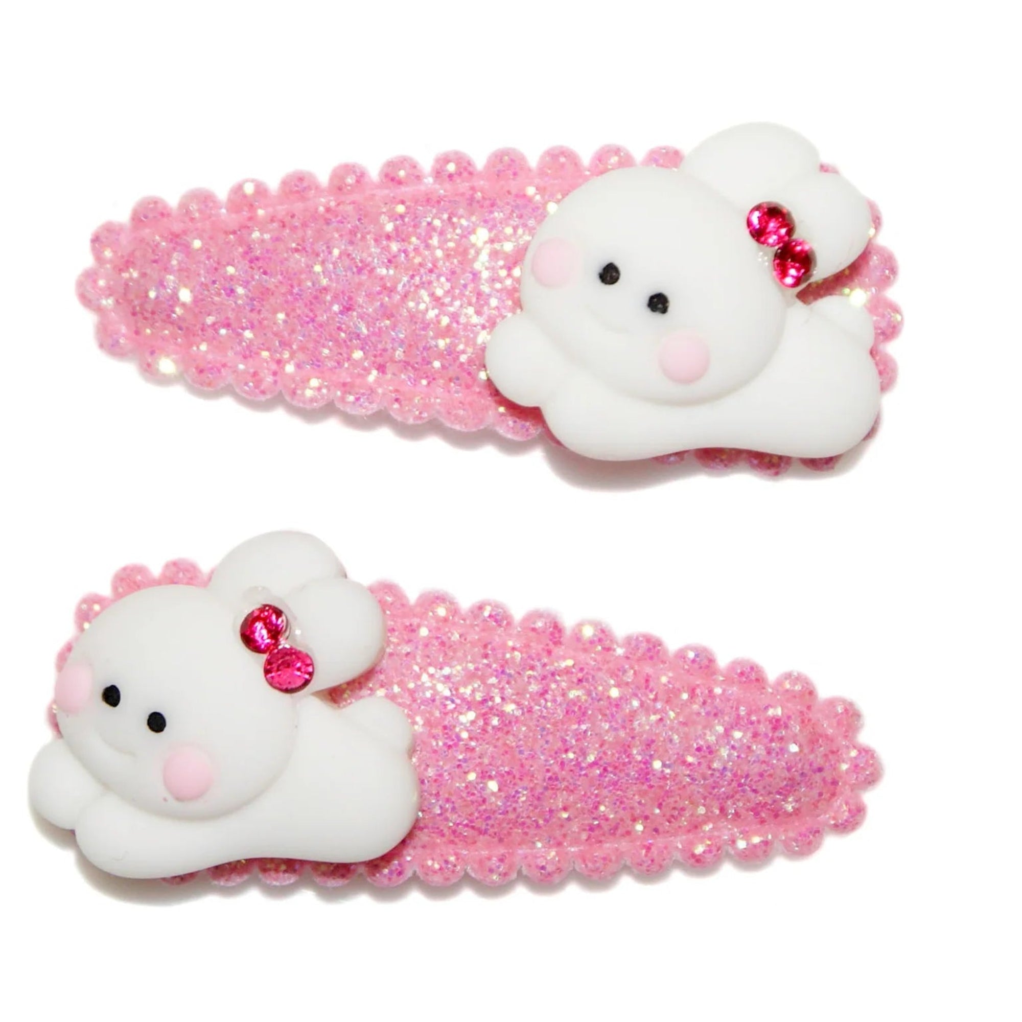 Goody Gumdrops Bunny Glitter Snaps - Pink