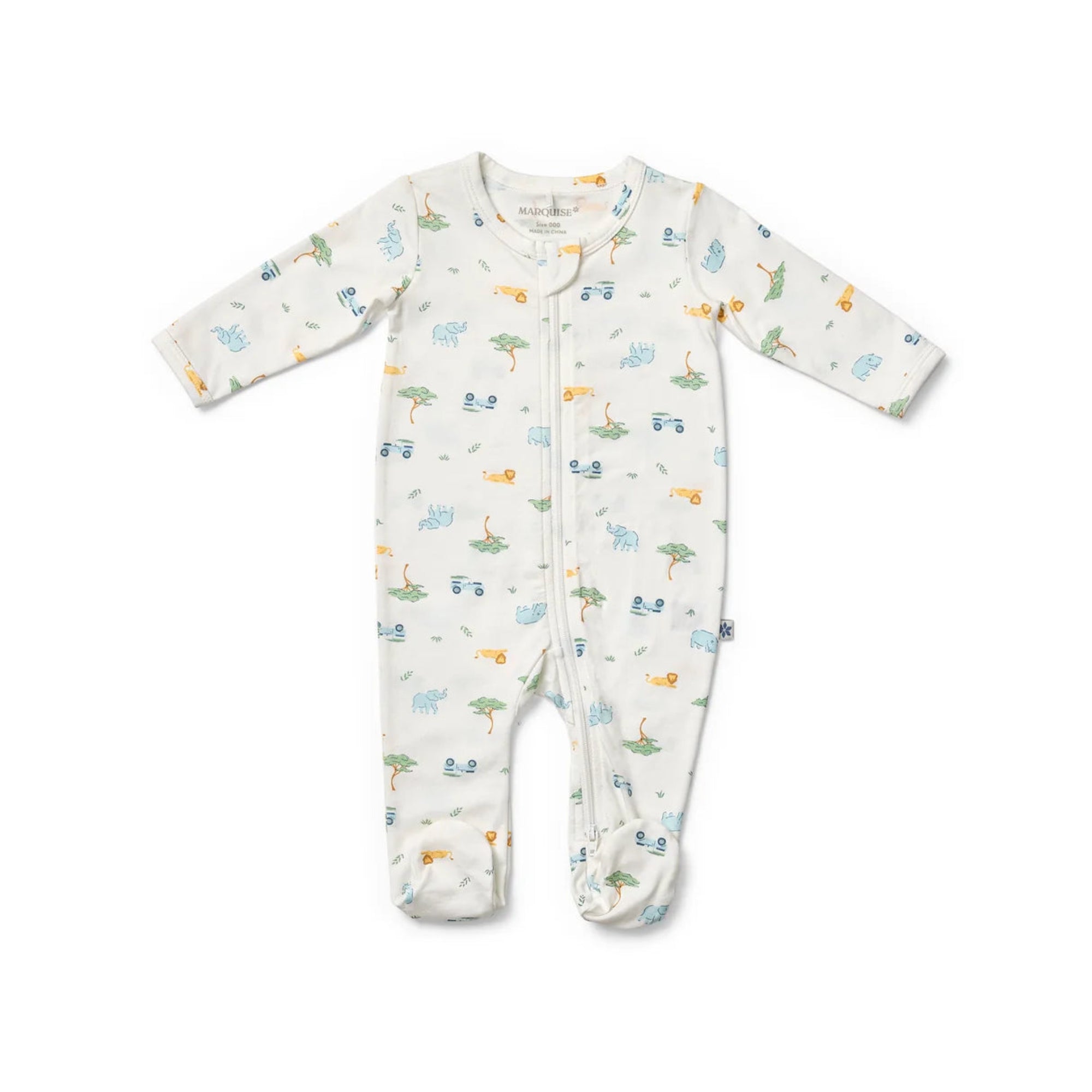 Savannah Friends Stretchy Zipsuit