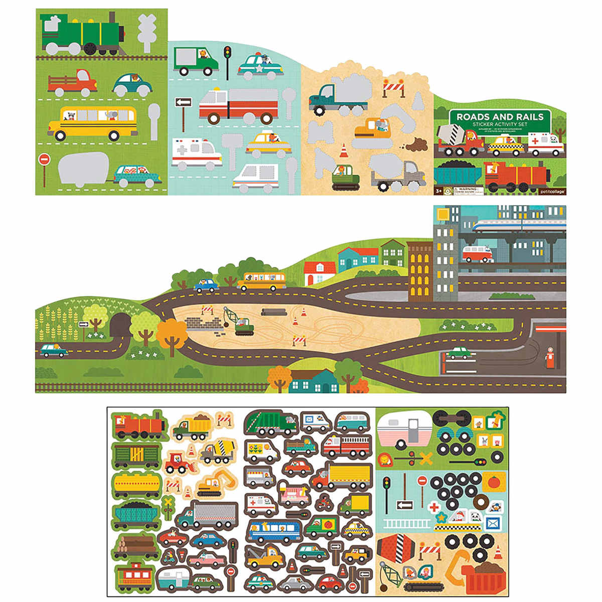 Roads and Rails - Sticker Activity Set