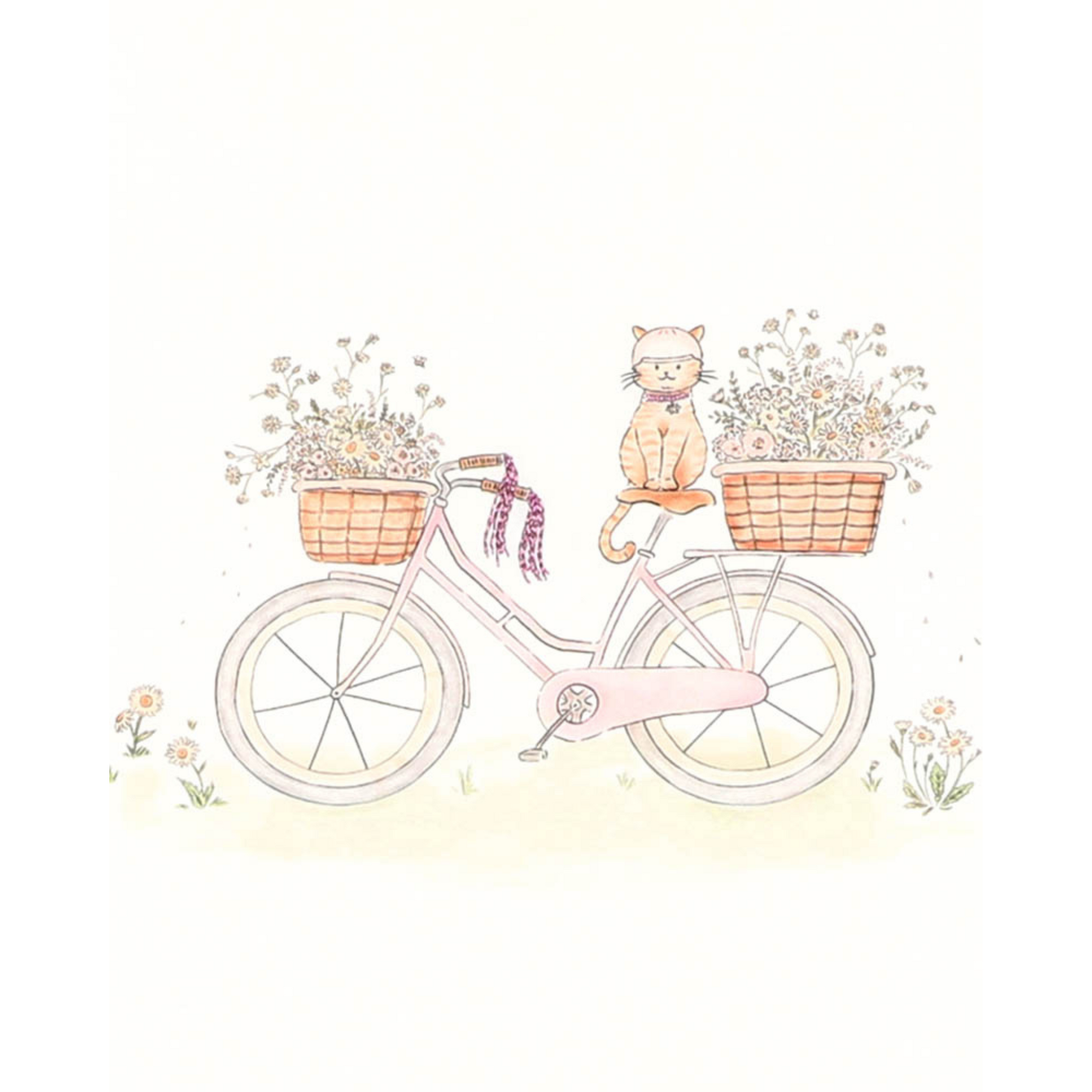 Bebe Tess Bicycle Tee - Cloud