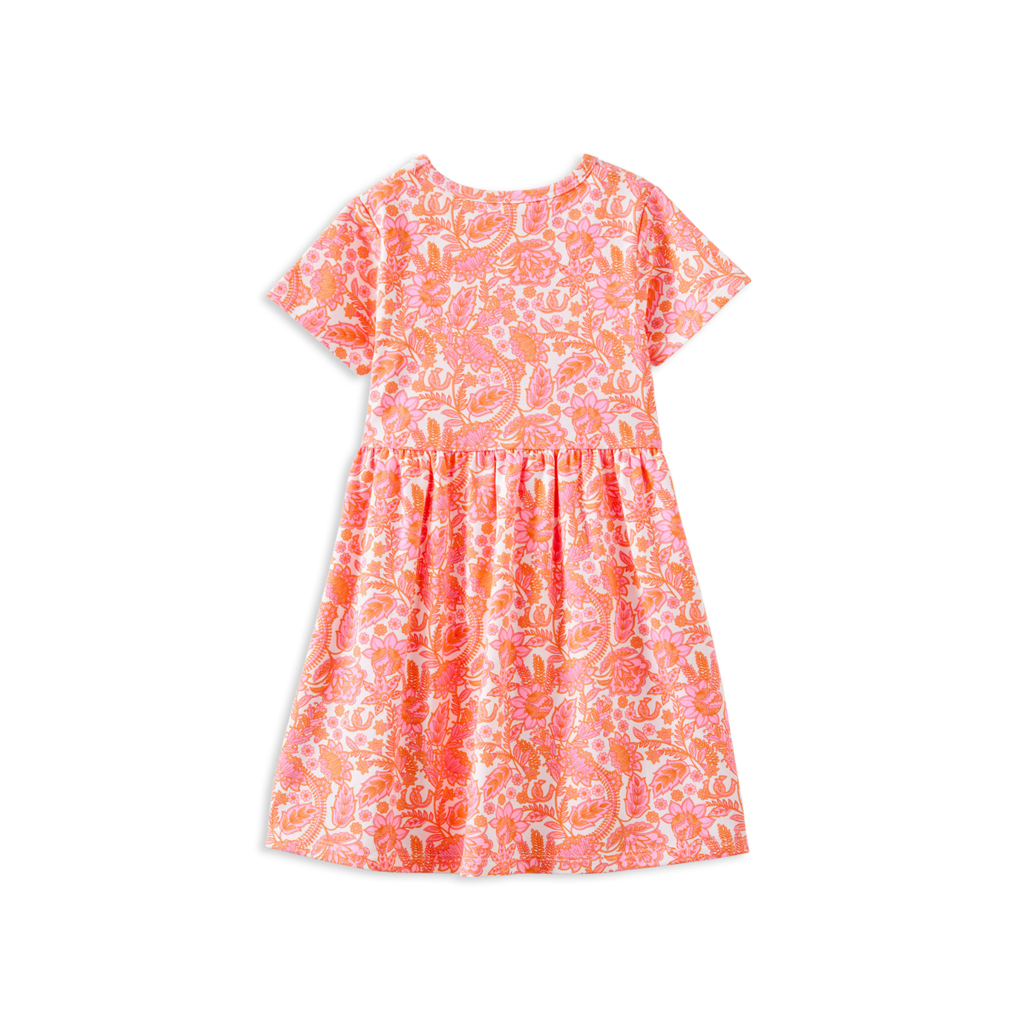 Milky Wild Paisley Dress