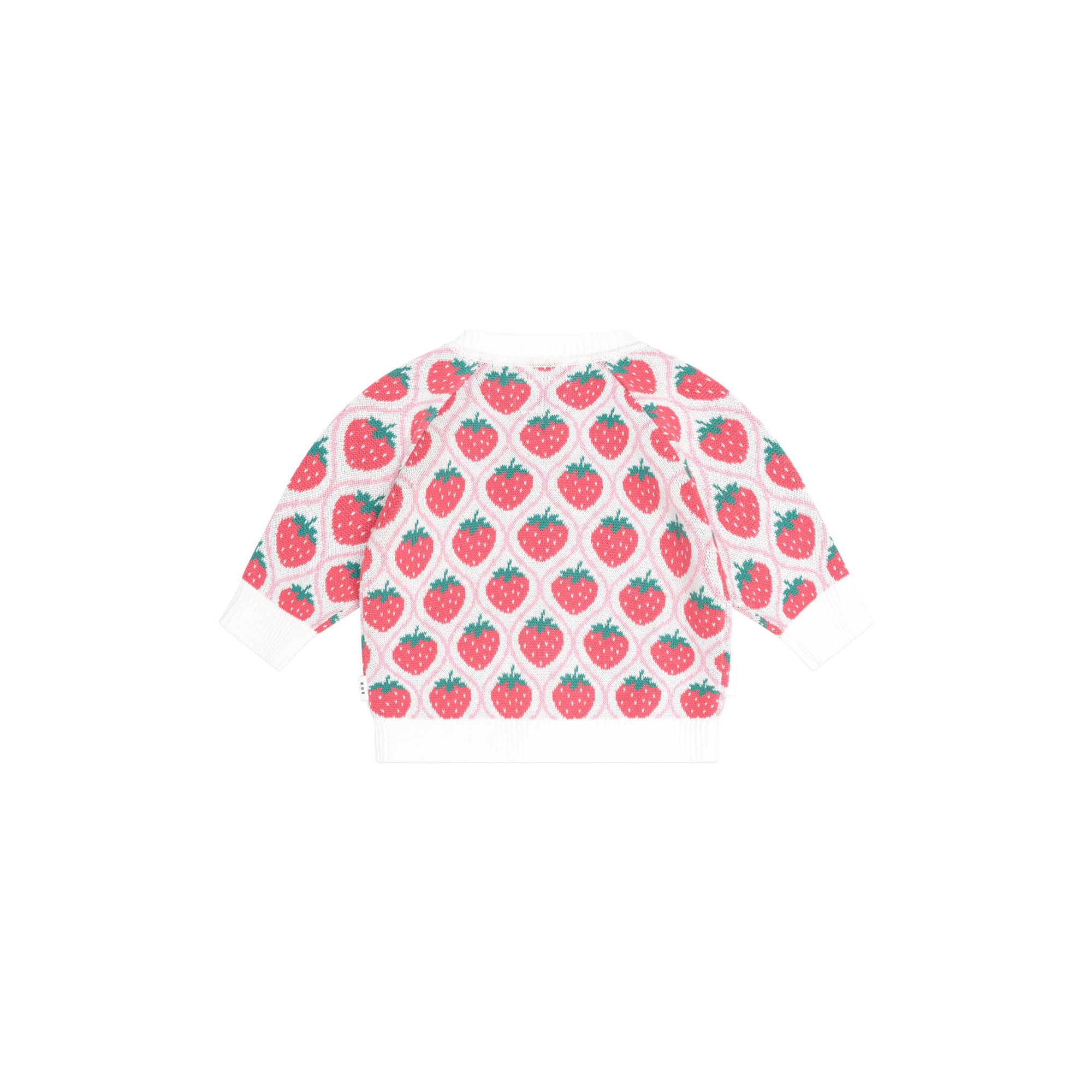 Huxbaby Strawberry Fields Cardi - Strawberry